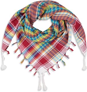 LOVARZI Desert Shemagh Scarf - Stylish & Versatile Fashion Scarf for Men & Women of All Ages