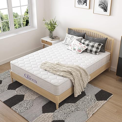 Miniatura 11 de NapQueen - Colchón en caja de resortes internos de 6 y 8 pulgadas, certificado CertiPur-US, Alivio de soporte (Individual extragrande, 6 pulgadas)