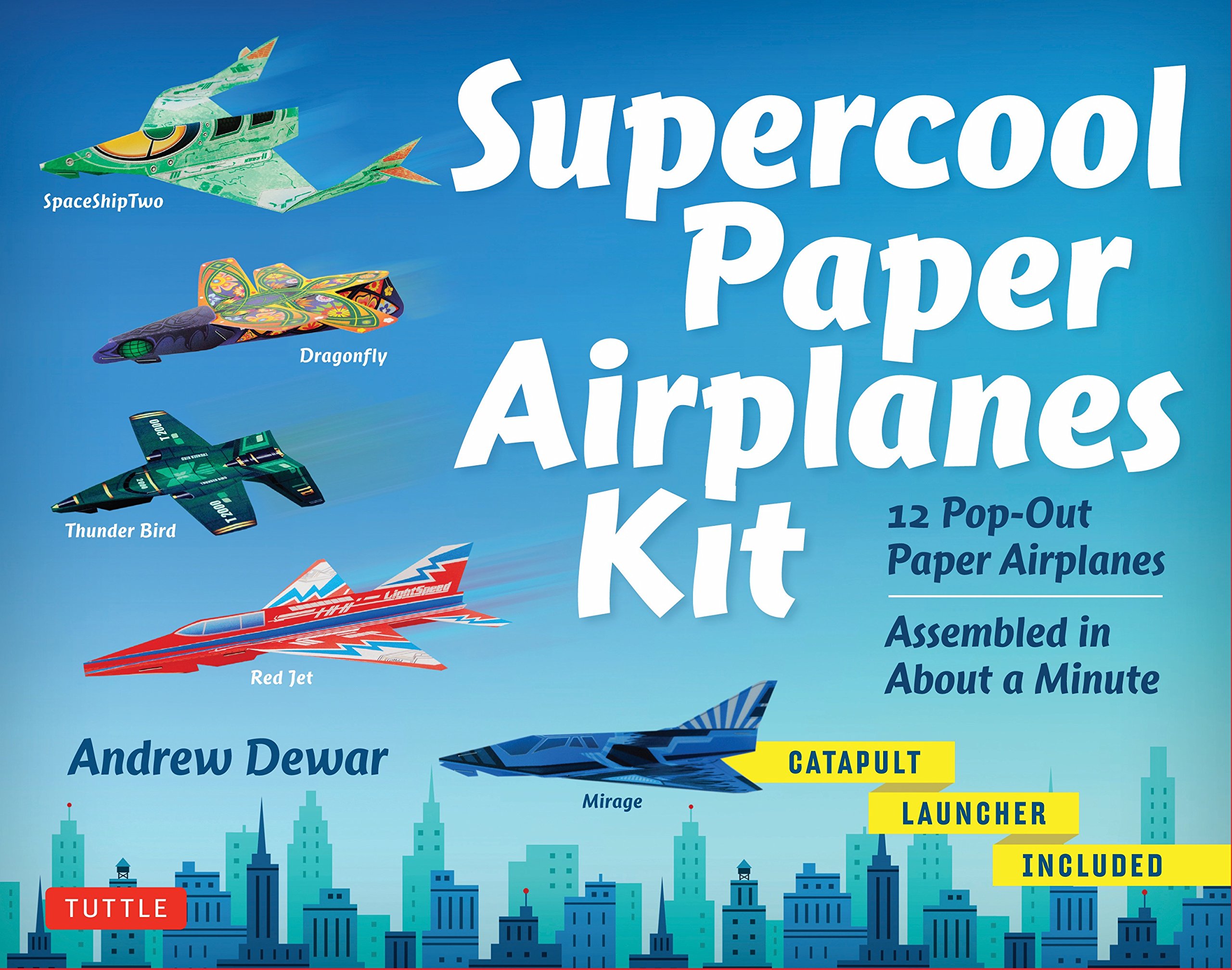 Buy Supercool Paper Airplanes Kit 12 PopOut Paper Airplanes