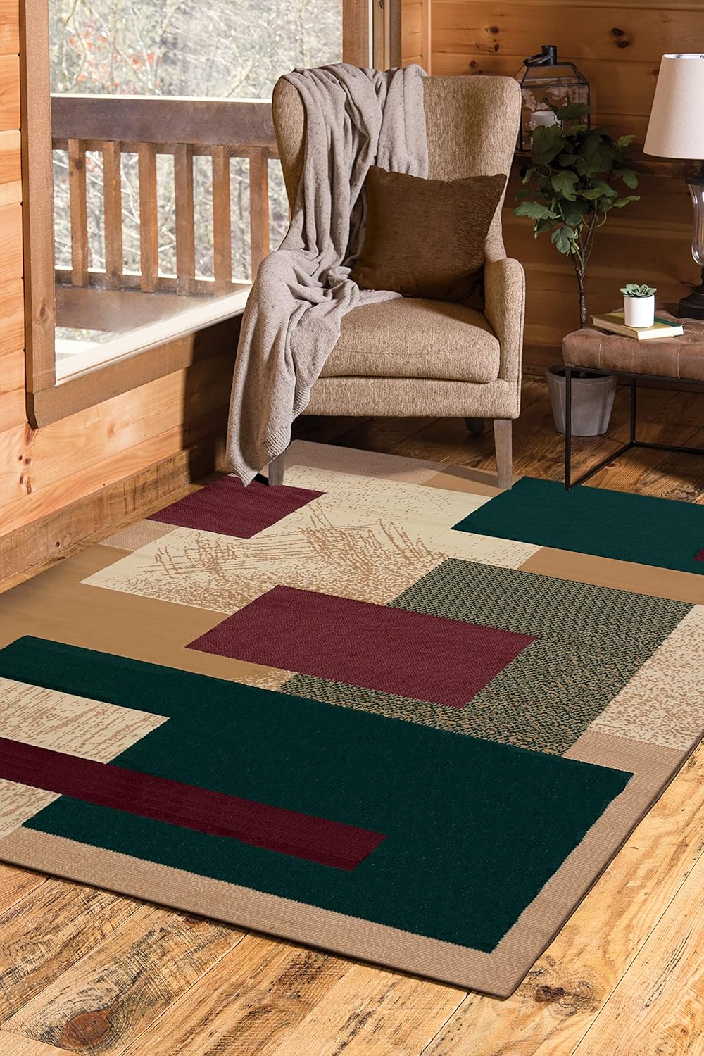 United Weavers of America Soho Manhattan Rug Collection, 1' 10" by 3', Berber (940 35692)