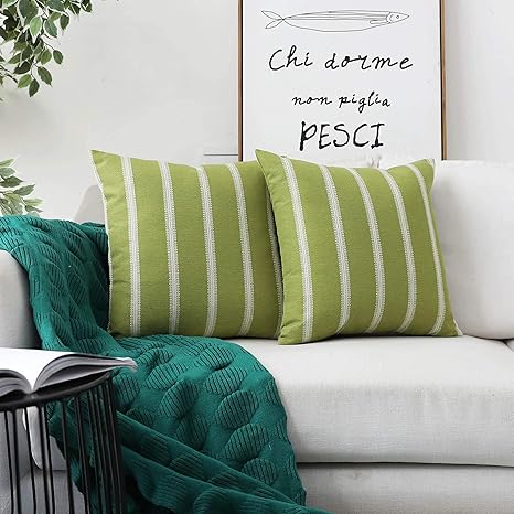 lime green pillows amazon