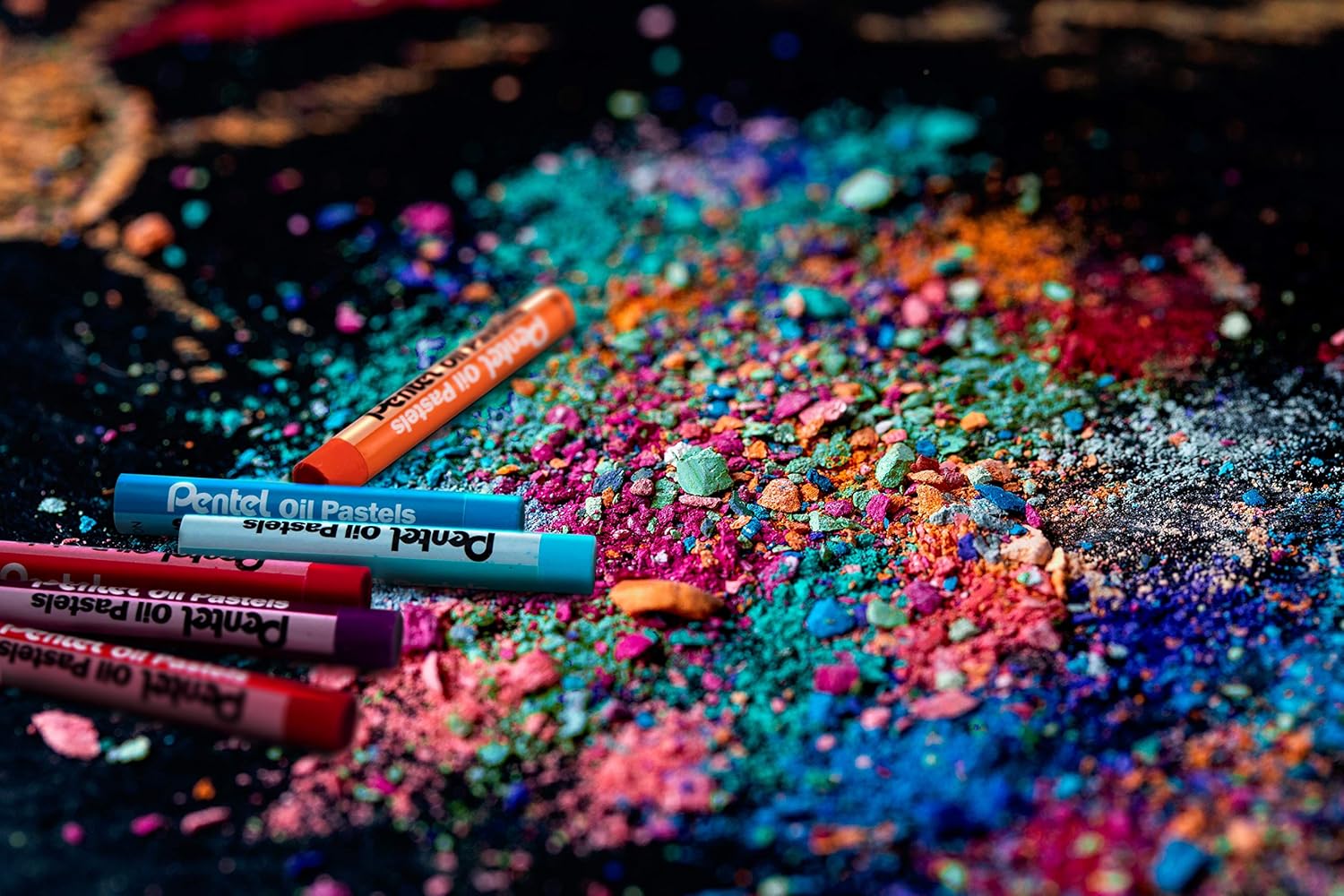 Pentel Arts Oil Pastels, 432 Piece Classroom Size Pack (PHN-12CP)