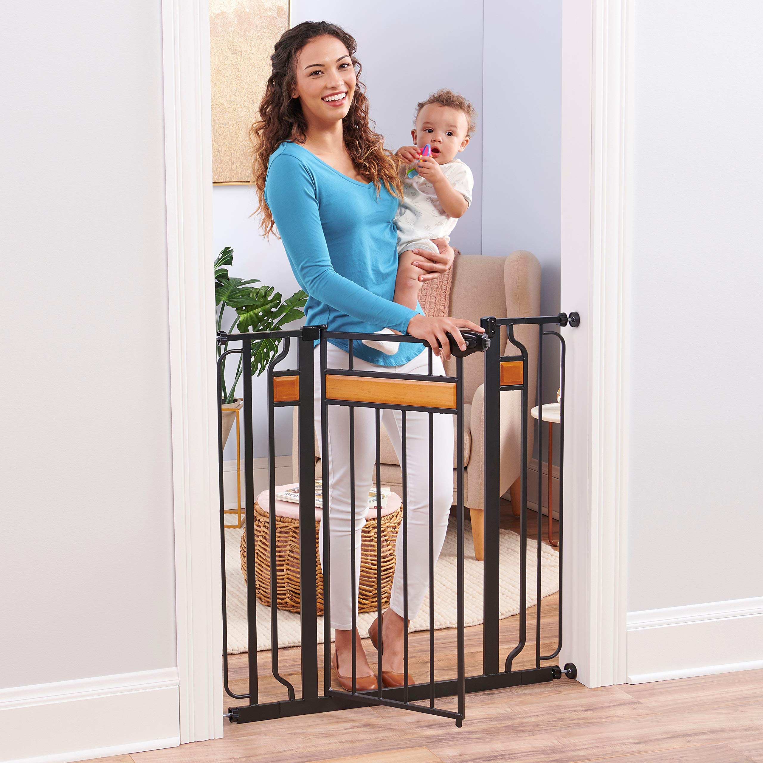 Buy Regalo Home Accents Extra Tall & Wide Baby Gate, Bonus Kit