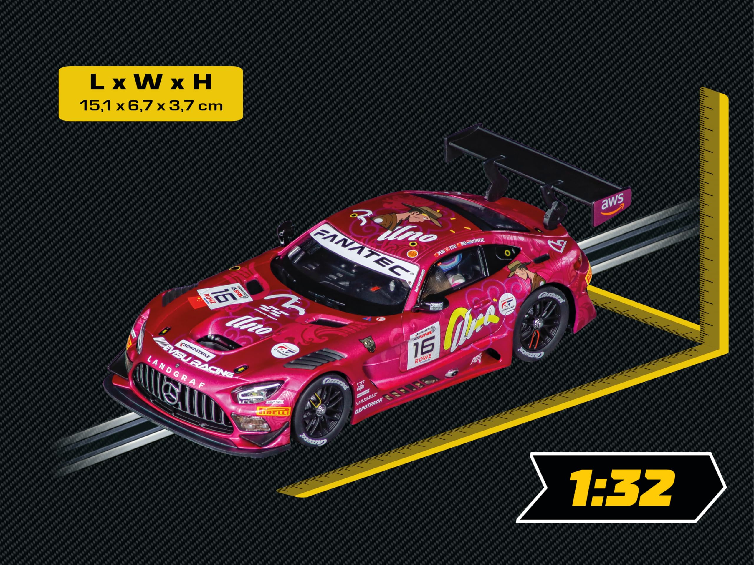 Amazon | Carrera 27818 メルセデスAMG GT3 Evo Unoracing Team