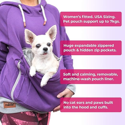 dog pouch sweatshirt