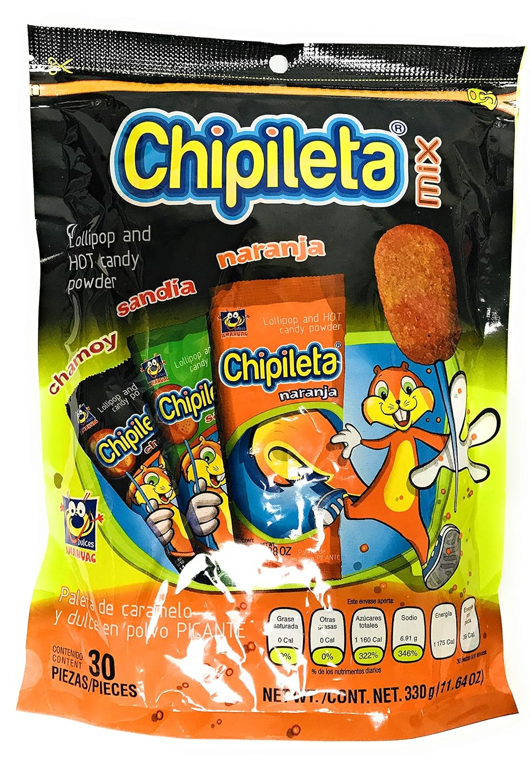 Buy Chipileta Mix Lollipop and hot candy powder Online at Lowest Price in India. B07H21TB9S