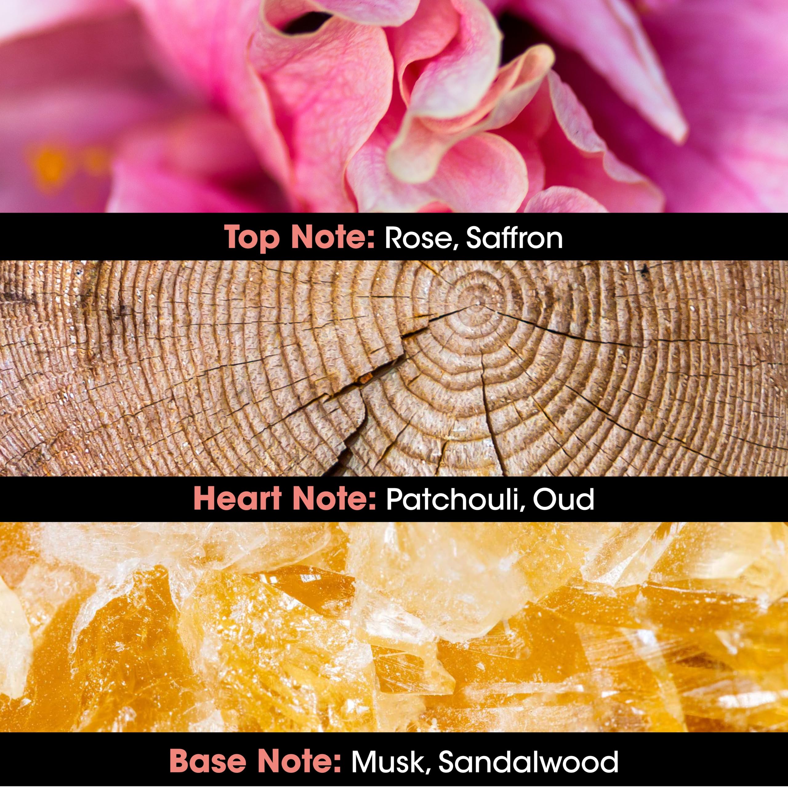 SULTANE OUD Eau de Parfum - Spray perfume for women - Oriental Scent - Notes of Rose, Saffron, Geranium - Made in France - 3.38 Fl.oz