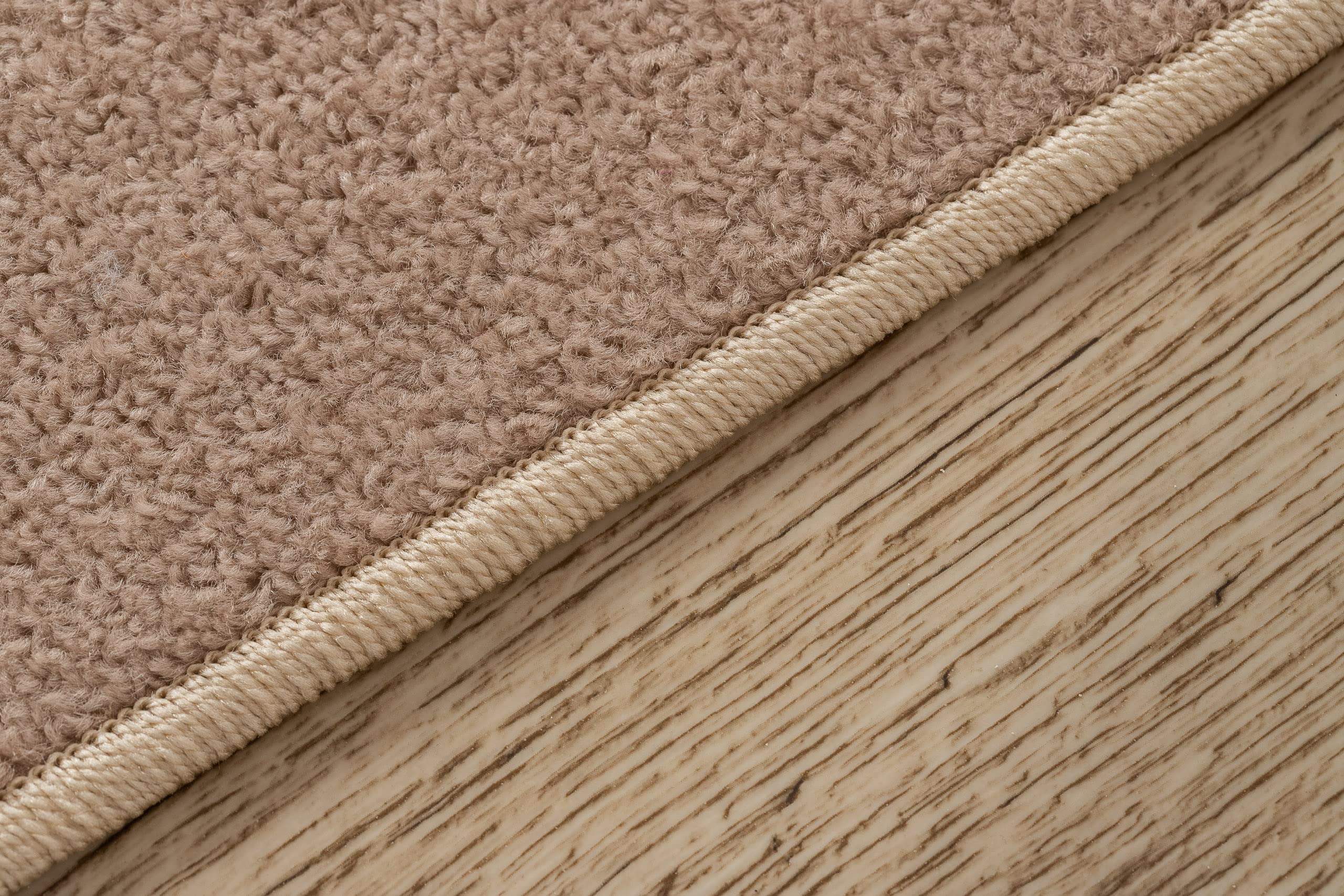 rugsx Alfombra de Pasillo Eton Beige 80x500 cm