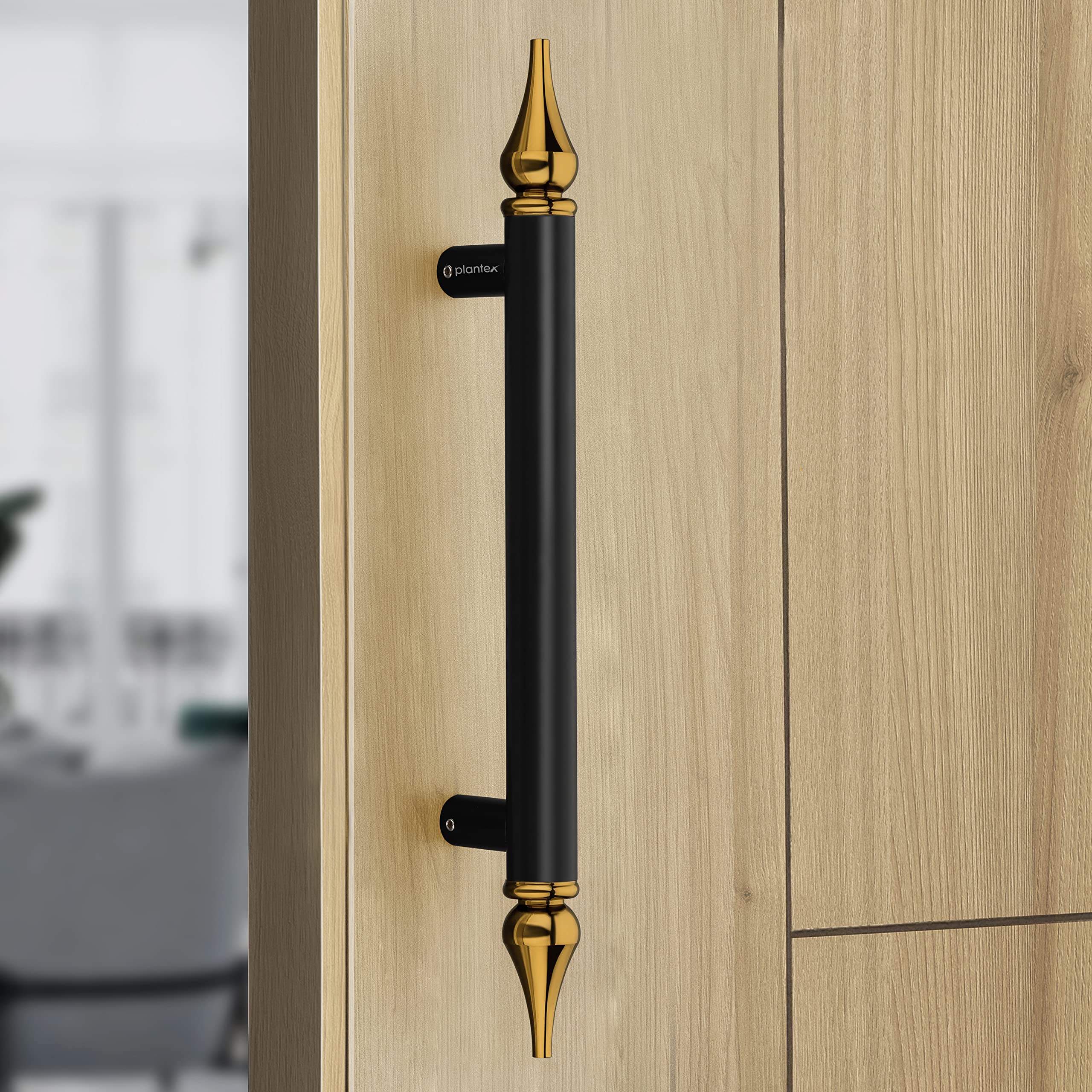 Plantex Heavy Duty Handle for Door/24 inch Main Door Handle/Door Pull-Push Handle/3 Years Warranty Pack of 1 (Brass Antique) — Amazon image 9