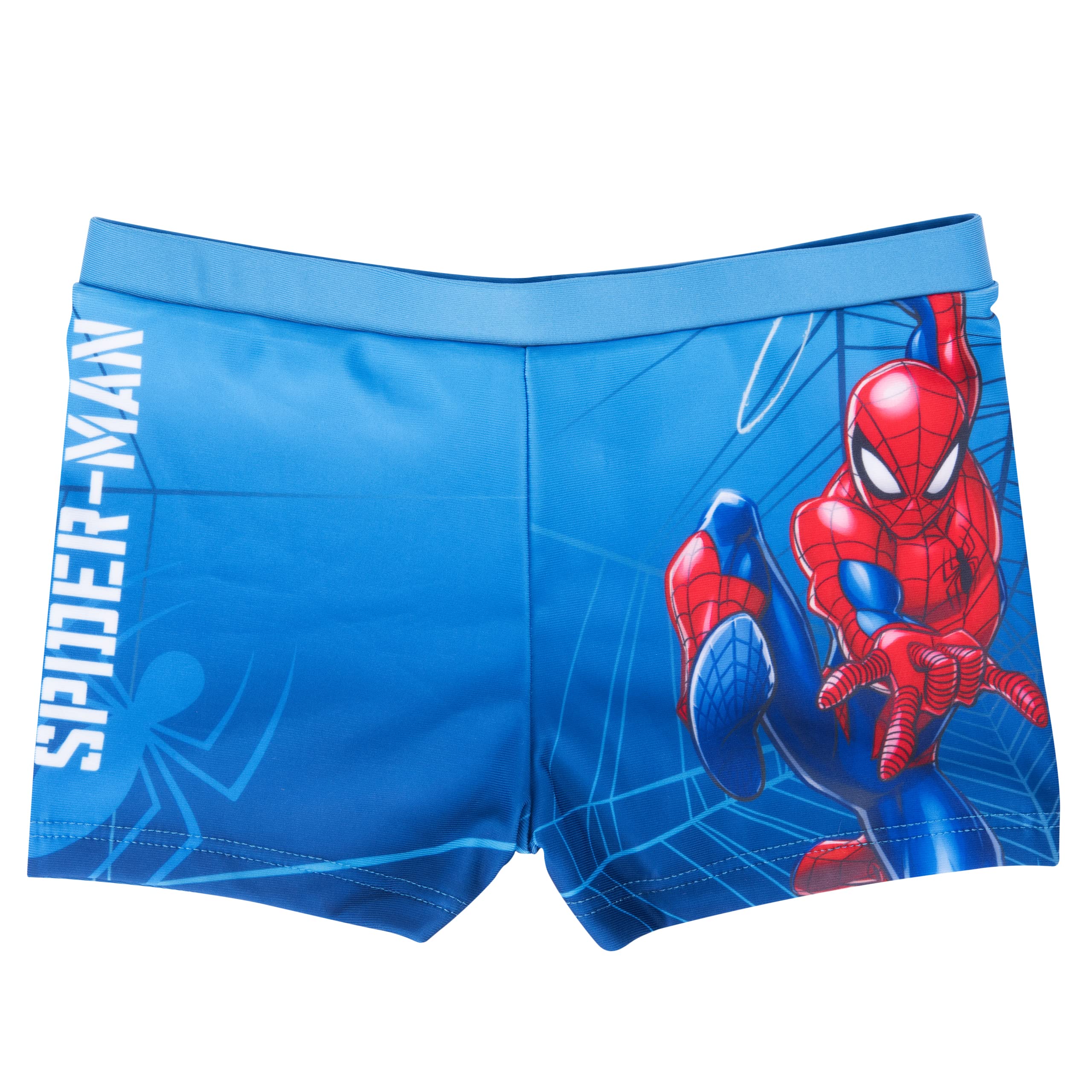 Marvel Spiderman Badehose für Jungen Schwimmhose Badekleidung Hose Kinder Blau