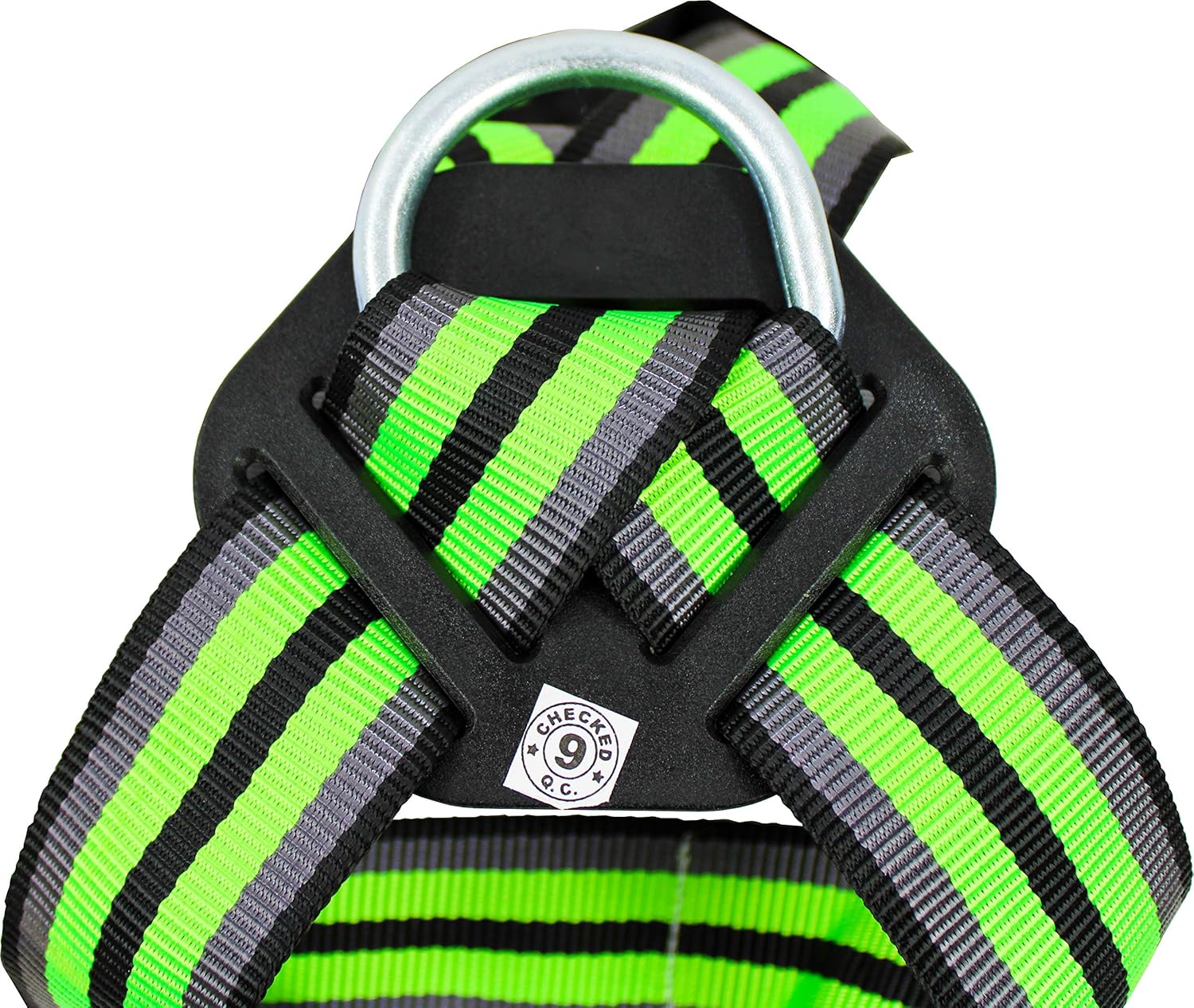 Dorsal D-ring attachment point on Kratos harness