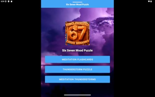 Six Seven 67 Wood Puzzle – vue 5