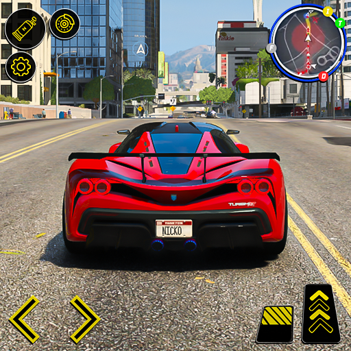 Echtes, offenes, superschnelles Autorennspiel: extrem wütende Turbo-Drift-Legenden – echtes Autofahren – Grand-Track-Auto-Drive-Stadtsimulator-3D-Spiel