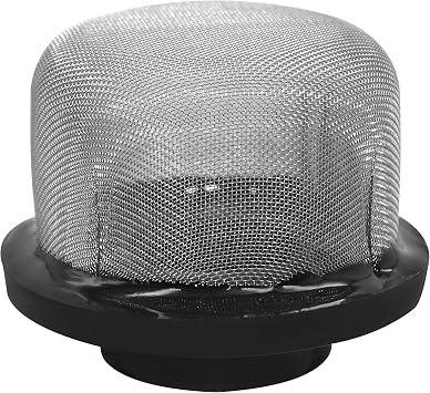 172855 Air Bleeder Screen Cap - Stainless Steel Screen Filter Cap Replacement Parts Compatible with FNS/Nautilus Pool and Spa D.E. Filter