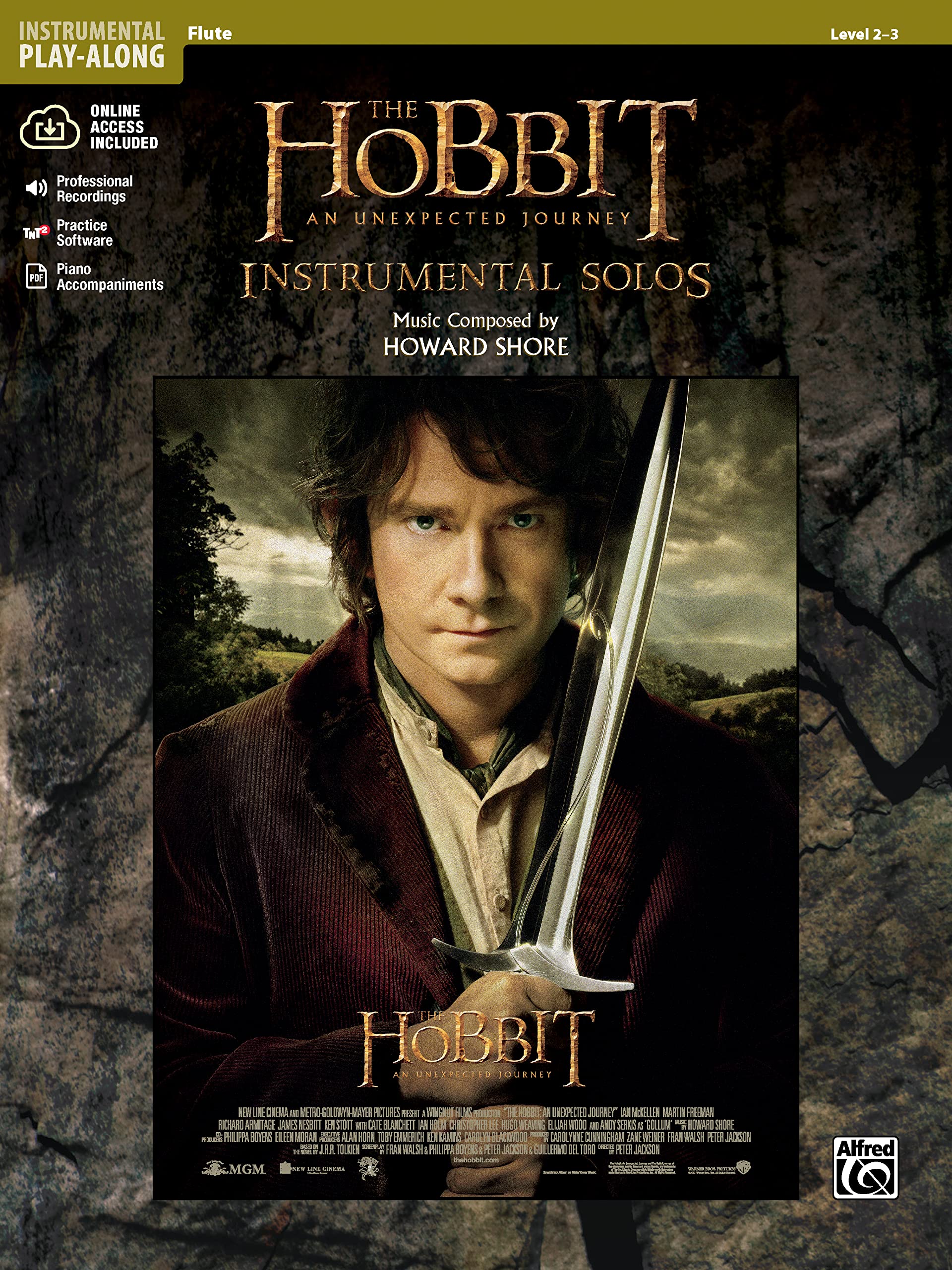 The Hobbit -- An Unexpected Journey Instrumental Solos: Flute, Book & Online Audio/Software/PDF (Pop Instrumental Solo Series)