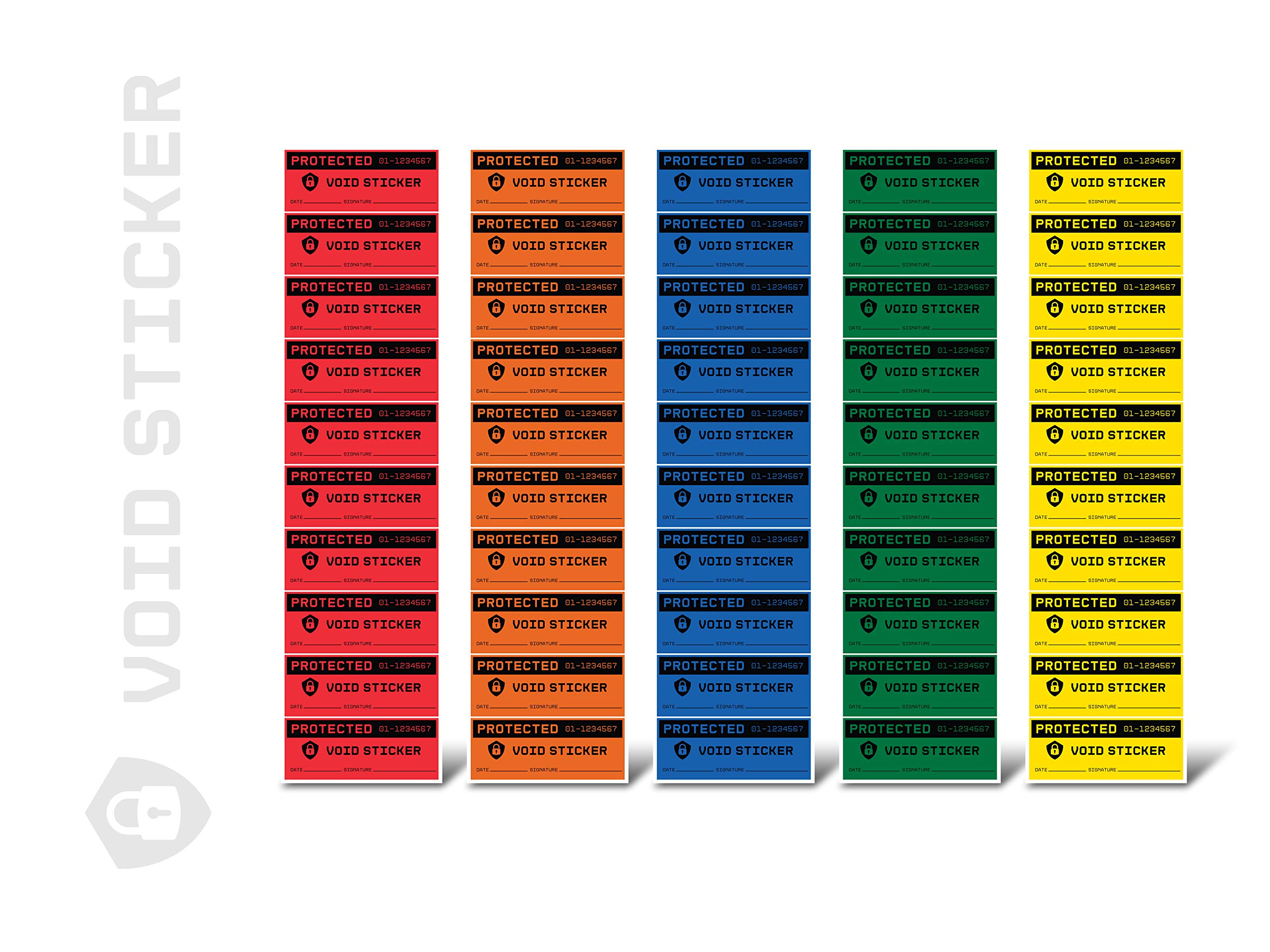 High Security Tamper Evident Seal Warranty Void Original Genuine