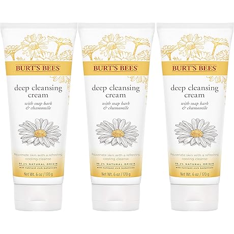 Burt's Bees Face Wash, Deep Cleansing Facial Cleanser, All Natural