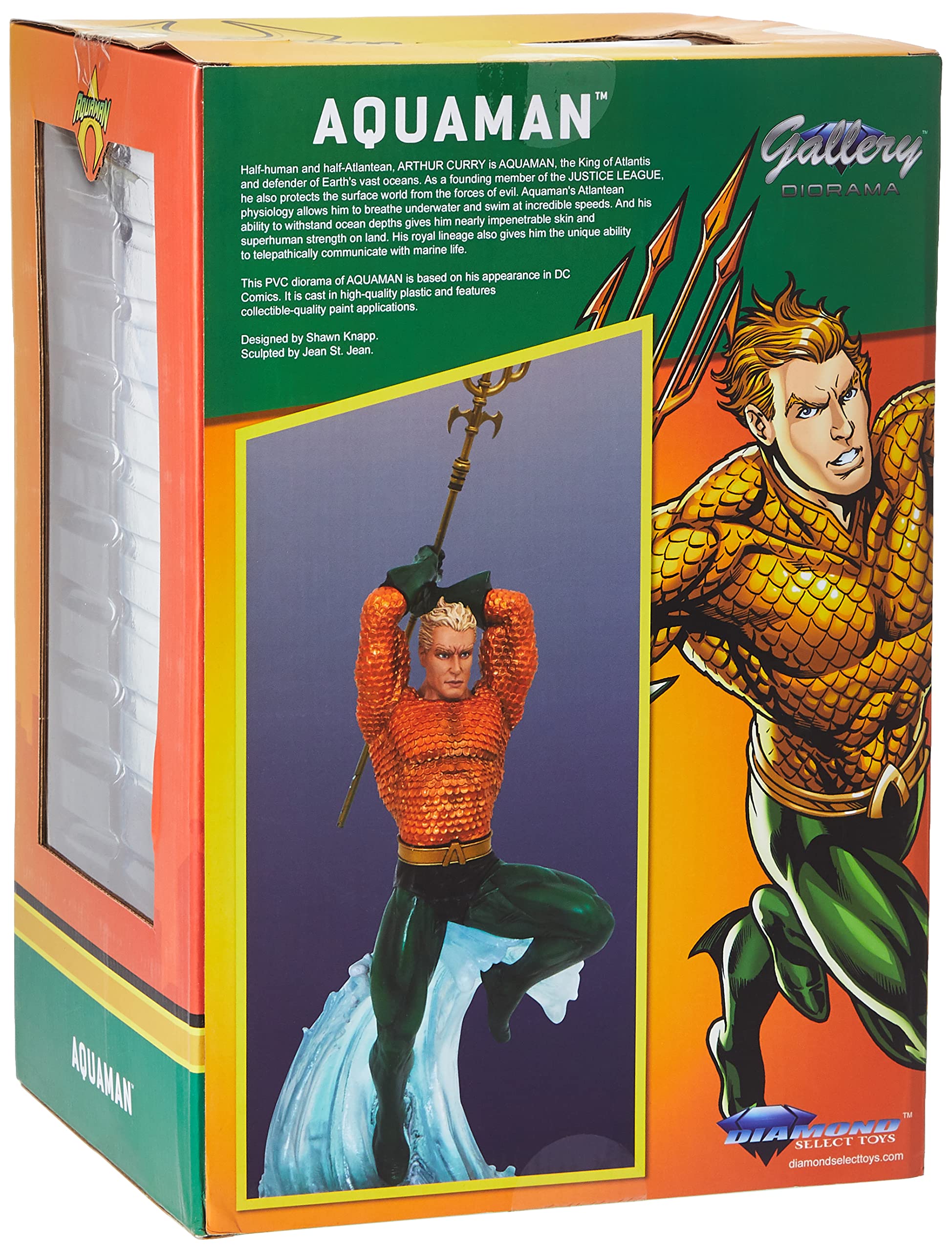 Amazon.com: DIAMOND SELECT TOYS Dc Gallery: Aquaman PVC Figure