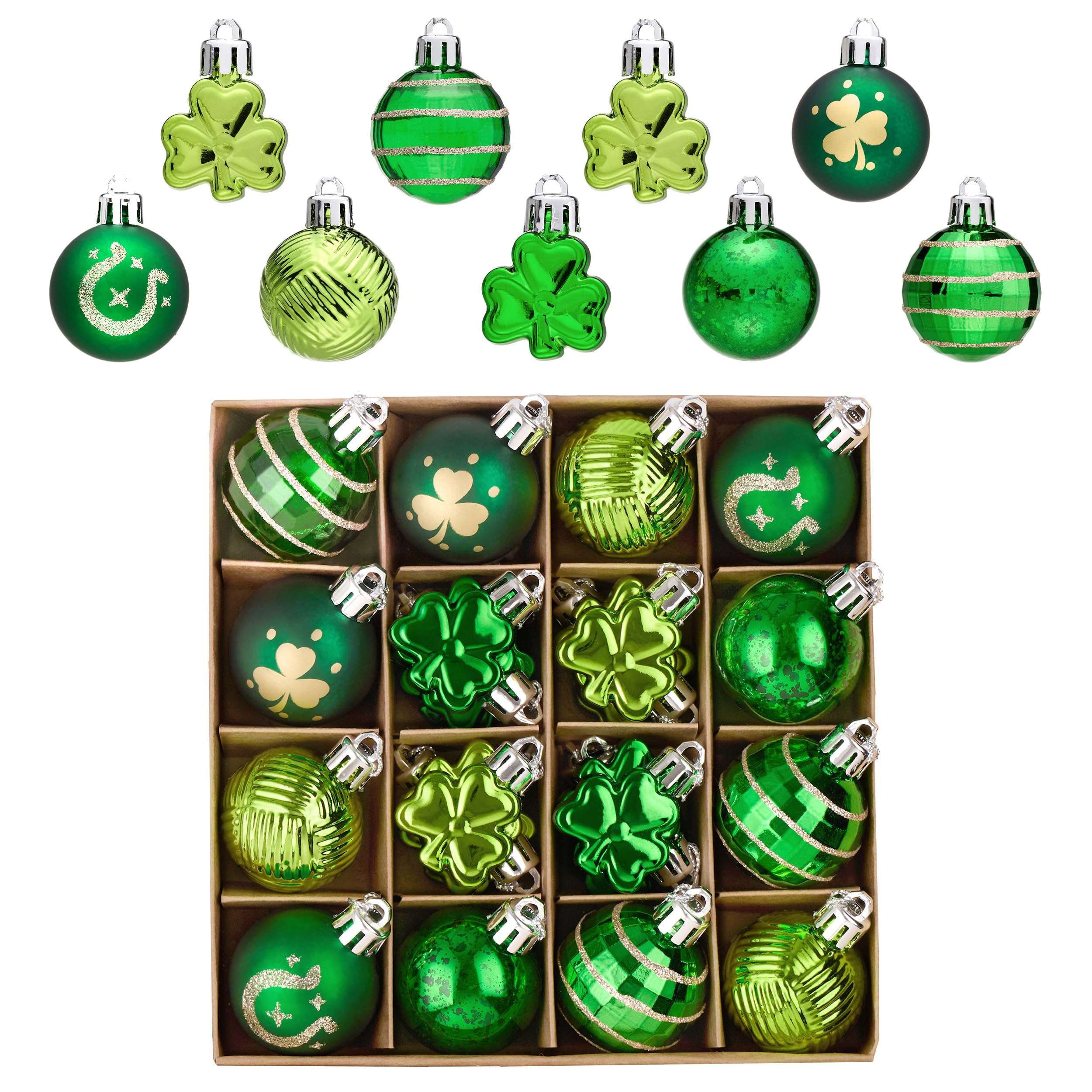 Valery Madelyn Shamrock Ornaments
