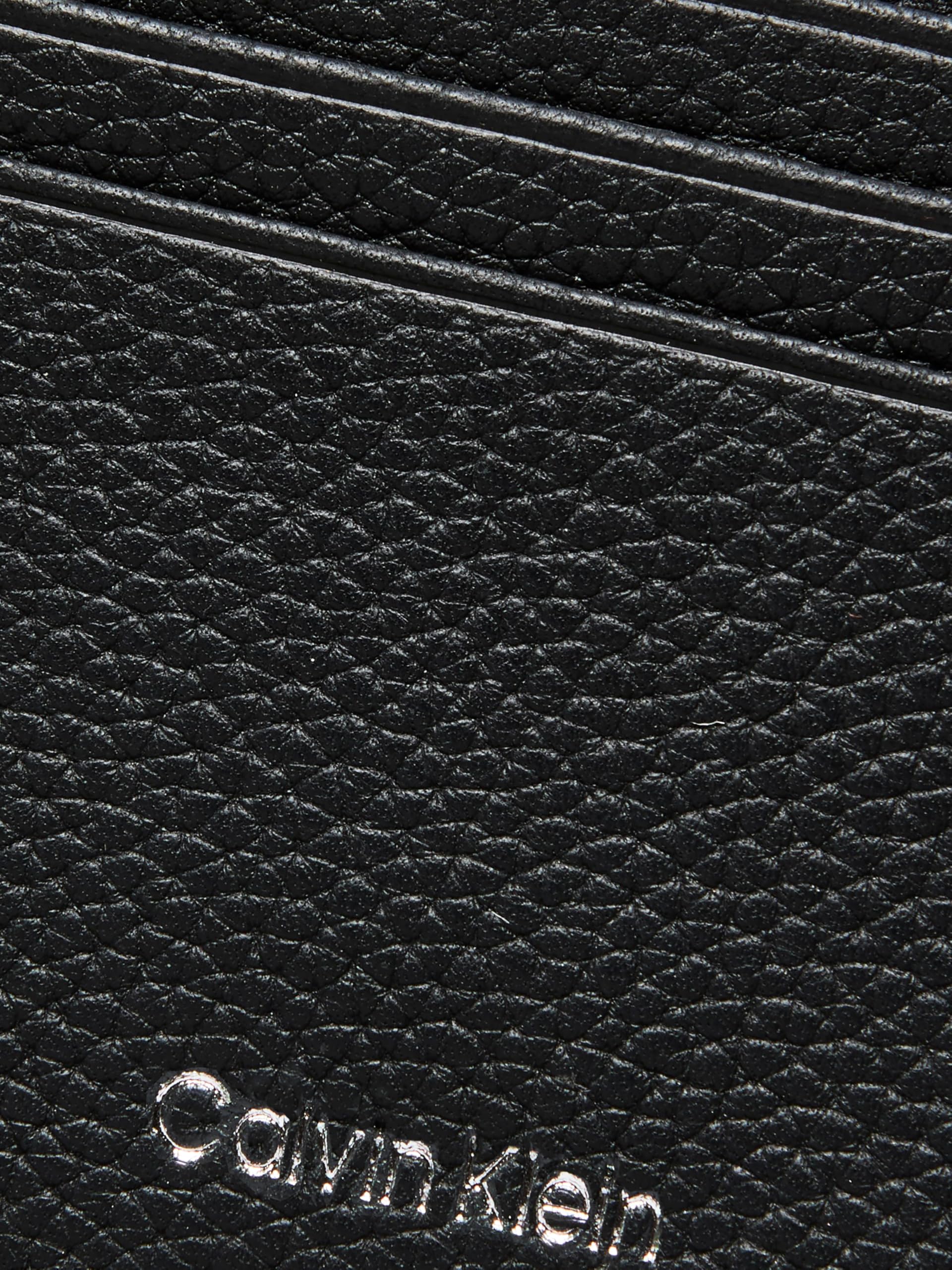 Calvin Klein Custodia per carte da uomo FOIL Emboss EW LV04D1060G, nero (nero), taglia unica, Nero (Nero), Taglia unica