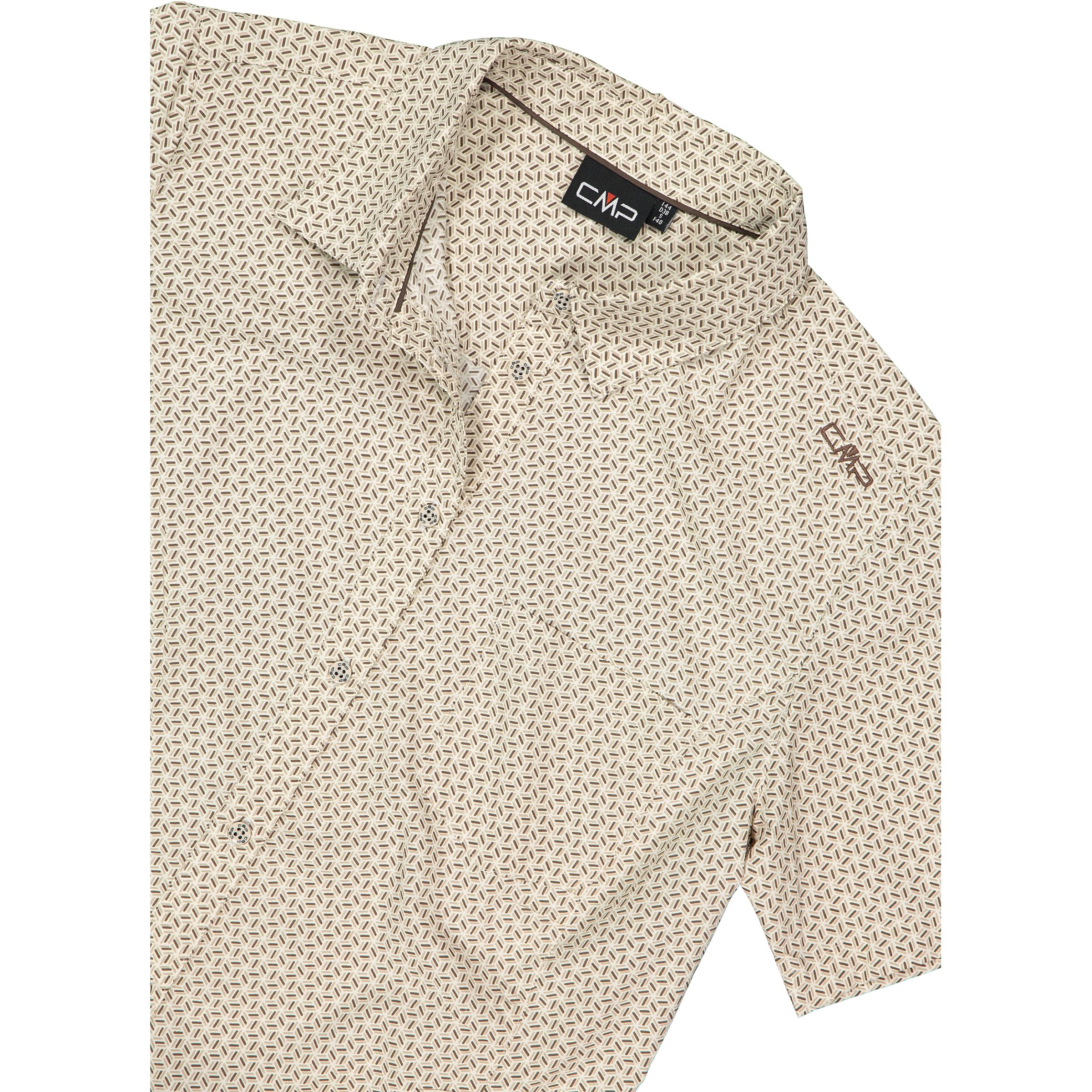 CMP Woman Shirt Off White-Toffee