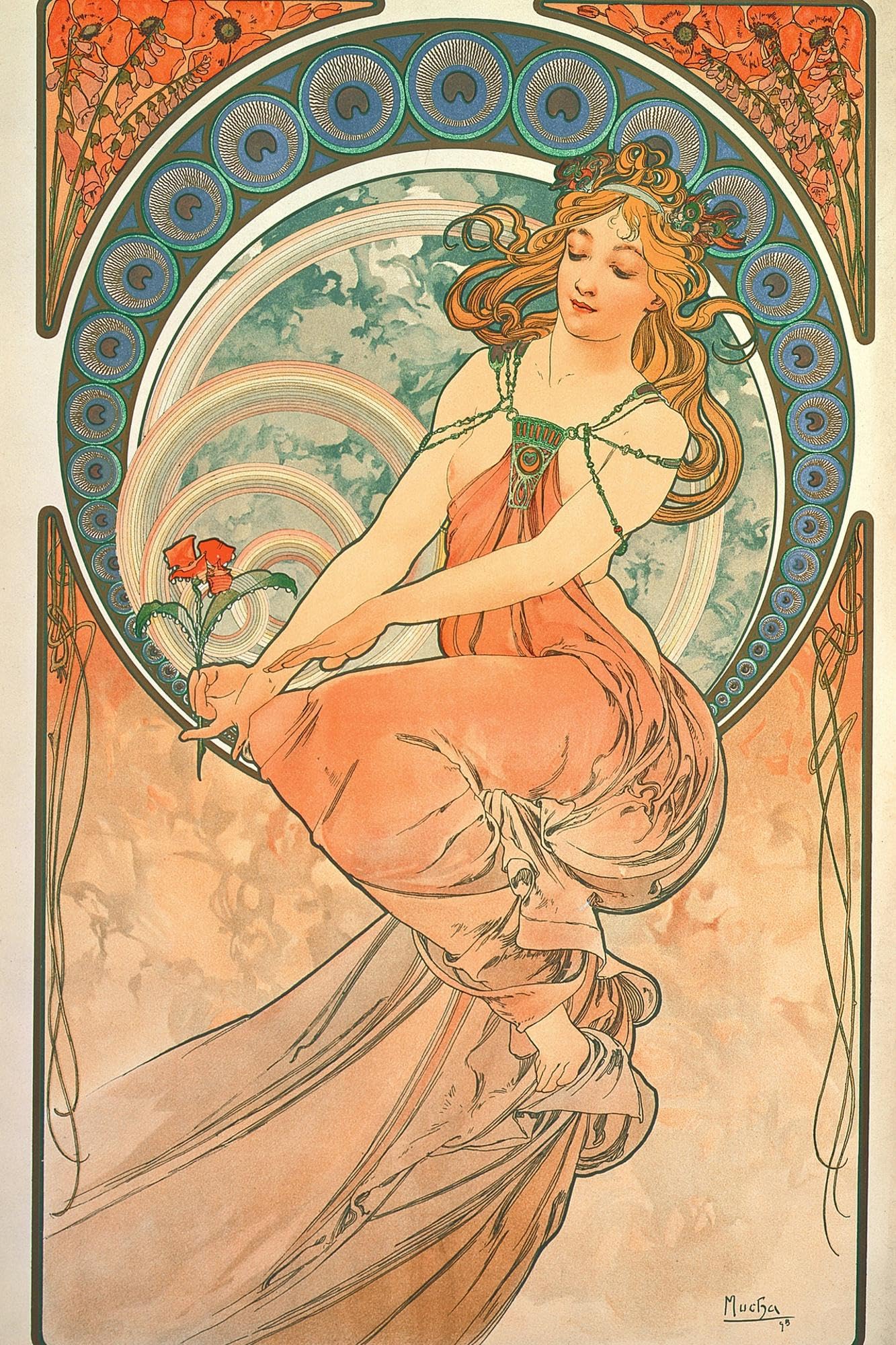 Amazon.com: ART.COM Wall Art Prints The Arts: Painting, 1898 by