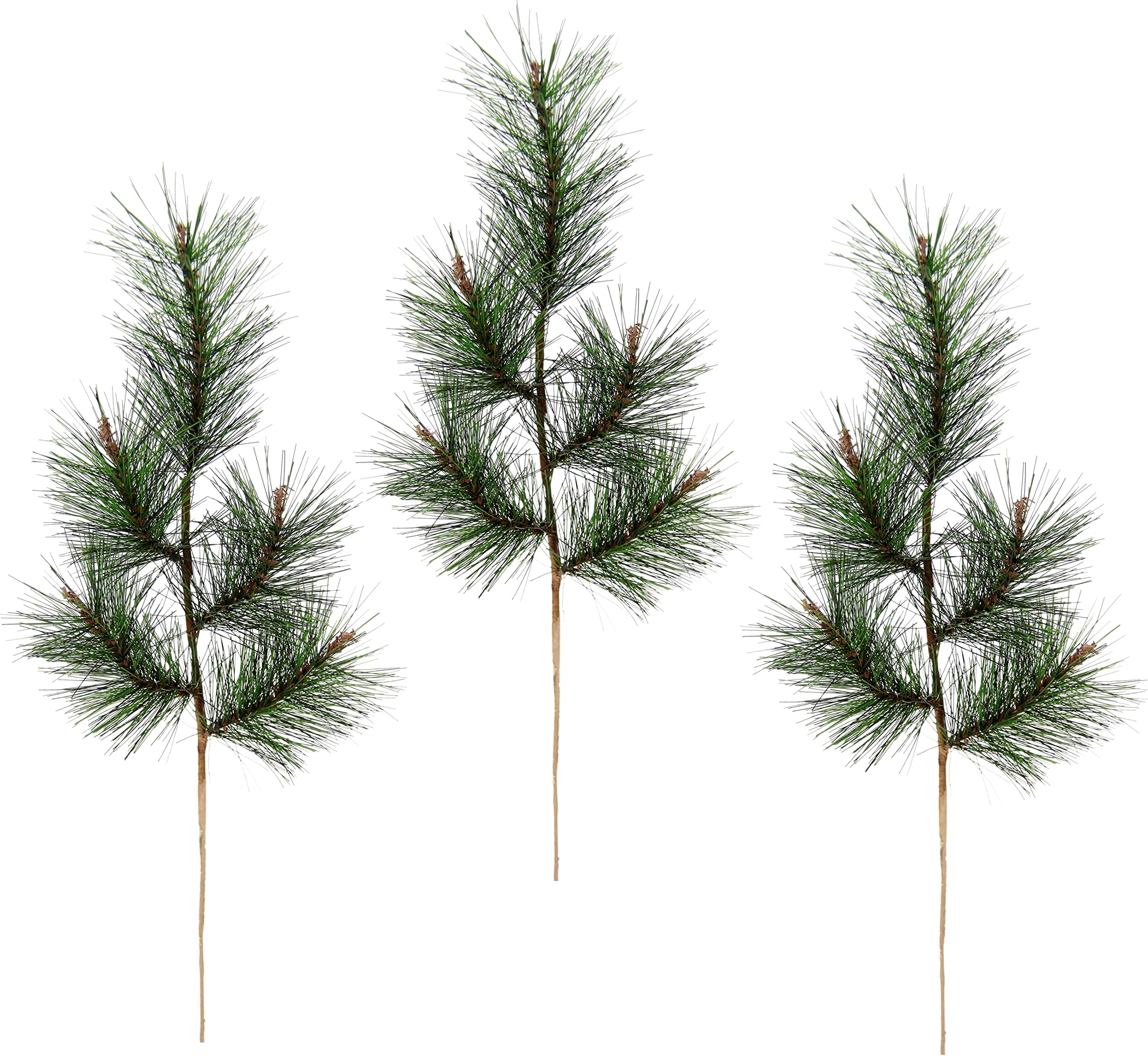 12x Künstliche Beerenzweige Orange-Rot - Weihnachtsdeko Für Blumenarrangements & DIY