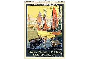 2023 Wall Calendar France: a Nostalgic Journey Through Time