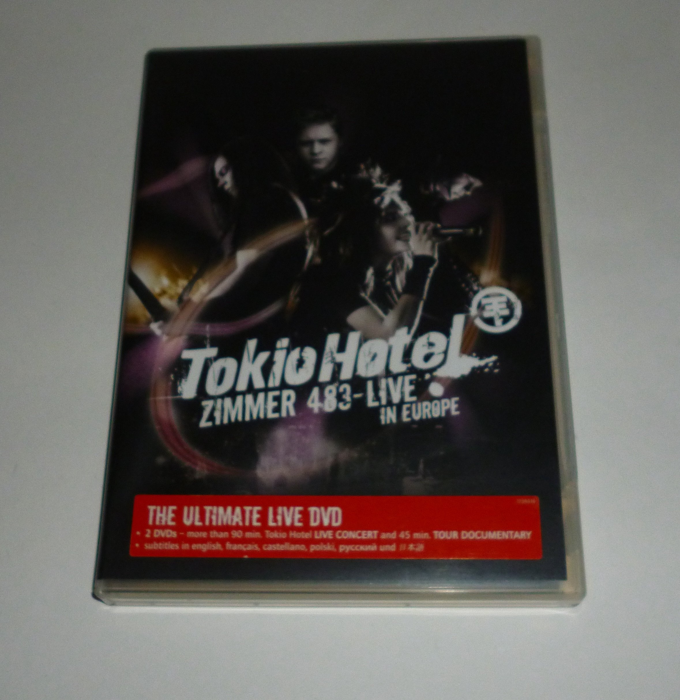 Tokio Hotel: Zimmer 483 - Live [DVD] [2007]: Amazon.co.uk: Tokio