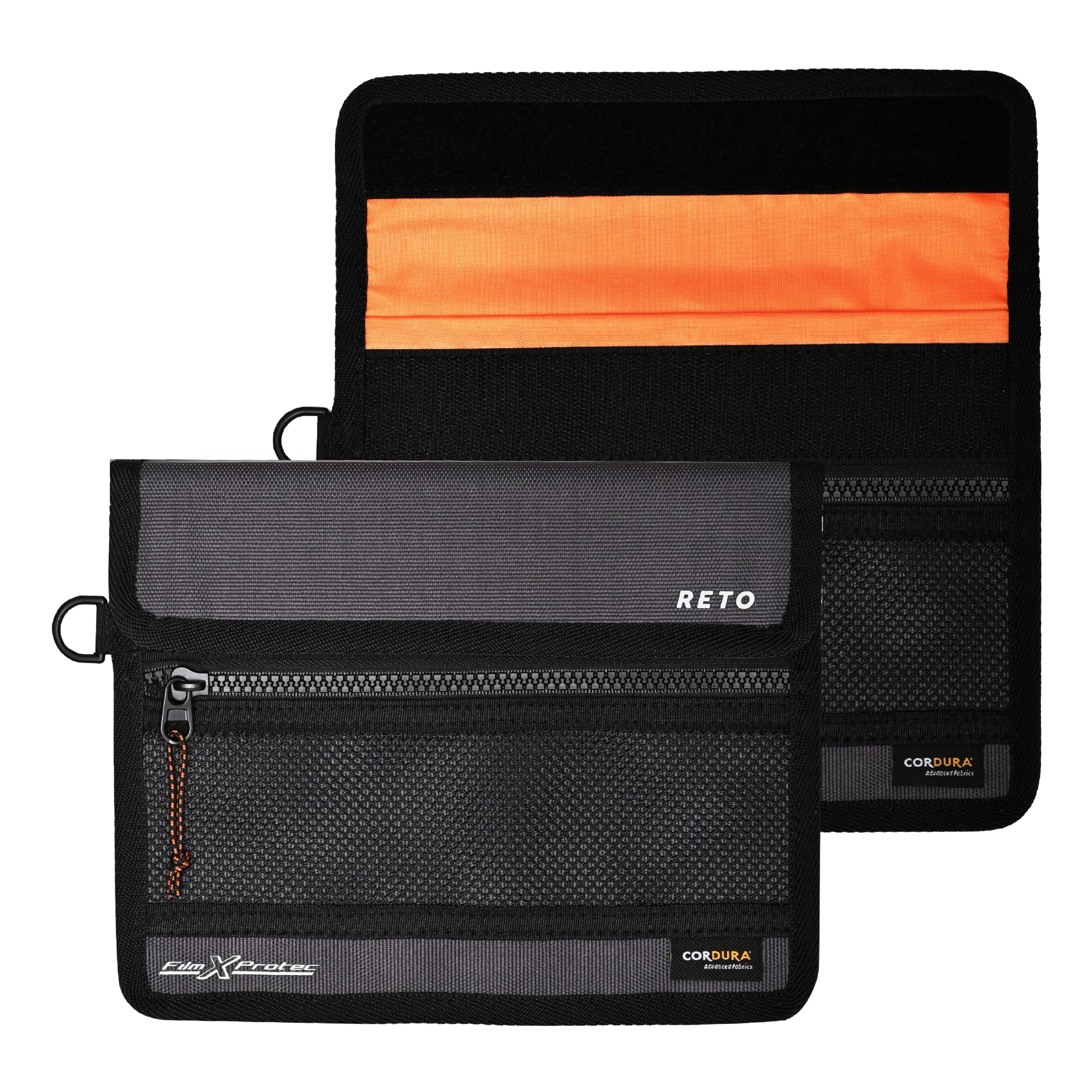 RETO Film X-Protec Tasche Cordura Wasserdicht Röntgenfest Bleifrei Duo-Schicht Strahlungsbeständige Schutzfolien-Tasche Größe M 22,5 x 18,0 cm