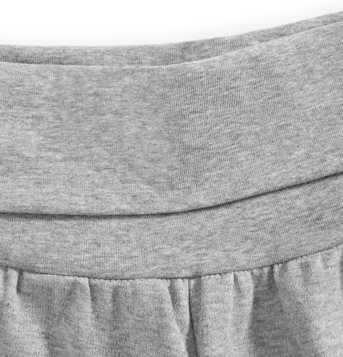Aelfric Eden Women's Fold Over Yoga Pants Wide Leg Lounge Sweatpants Lightweight Gym Loose Casual Pajama Pants Y2K Trousers
