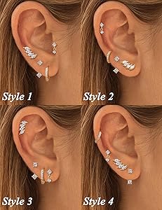 DaughtersJewelry ピアス 14k One touch gloss January2024_DaughtersJewelry-