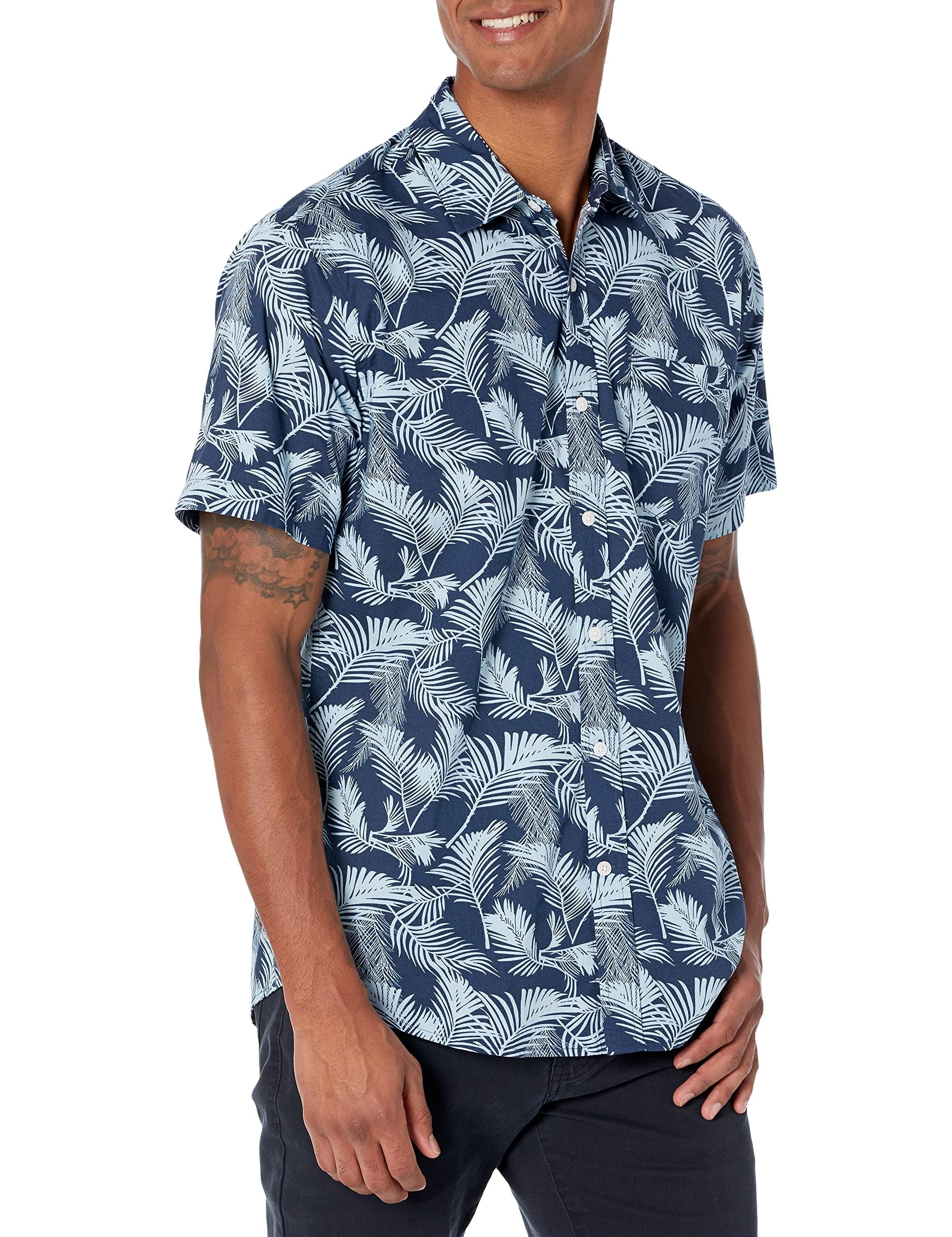 Men's Regular-Fit Short-Sleeve Print Shirt