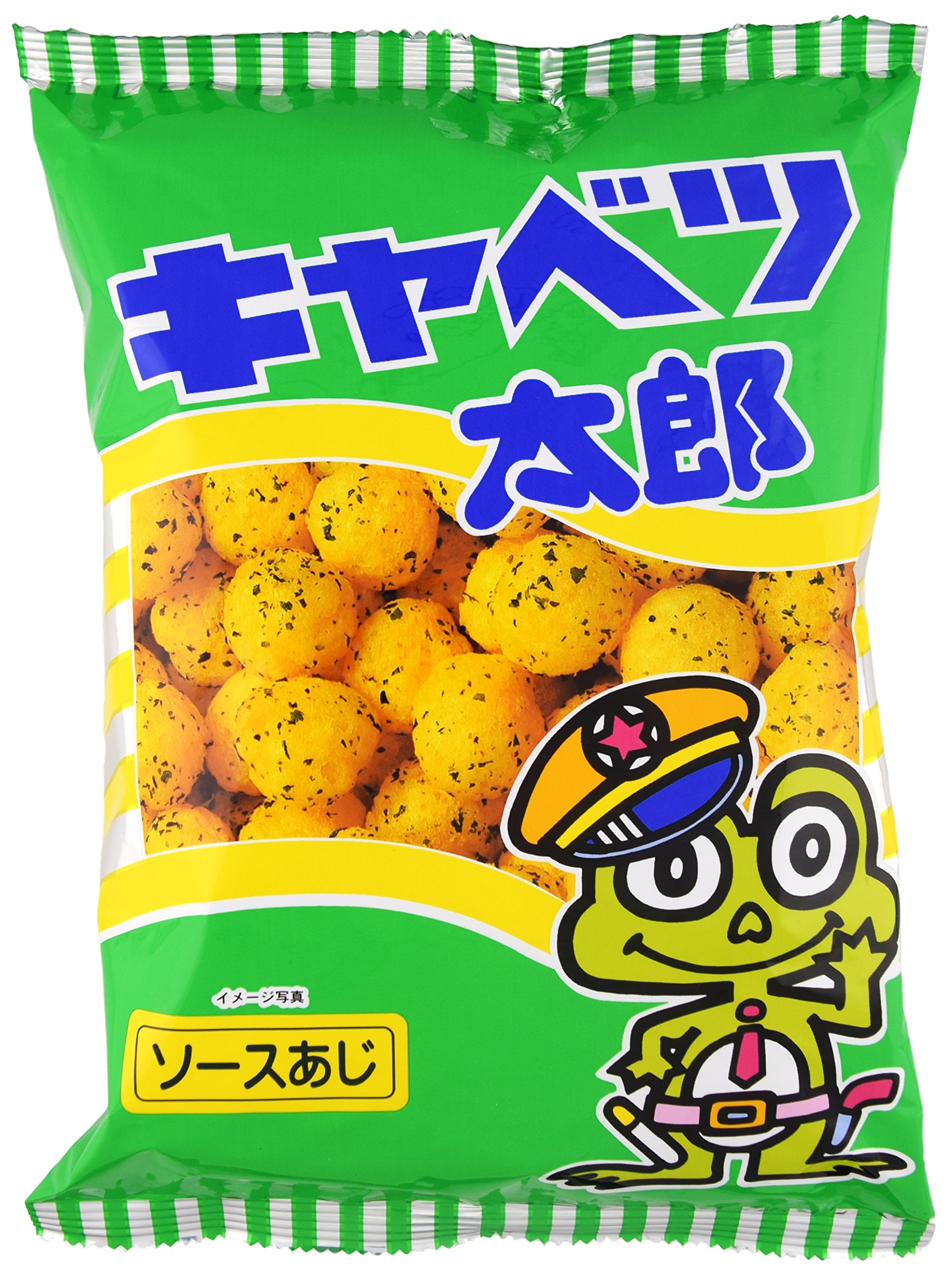 Amazon.co.jp: 菓道 キャベツ太郎 ソースあじ 90g : 食品・飲料・お酒