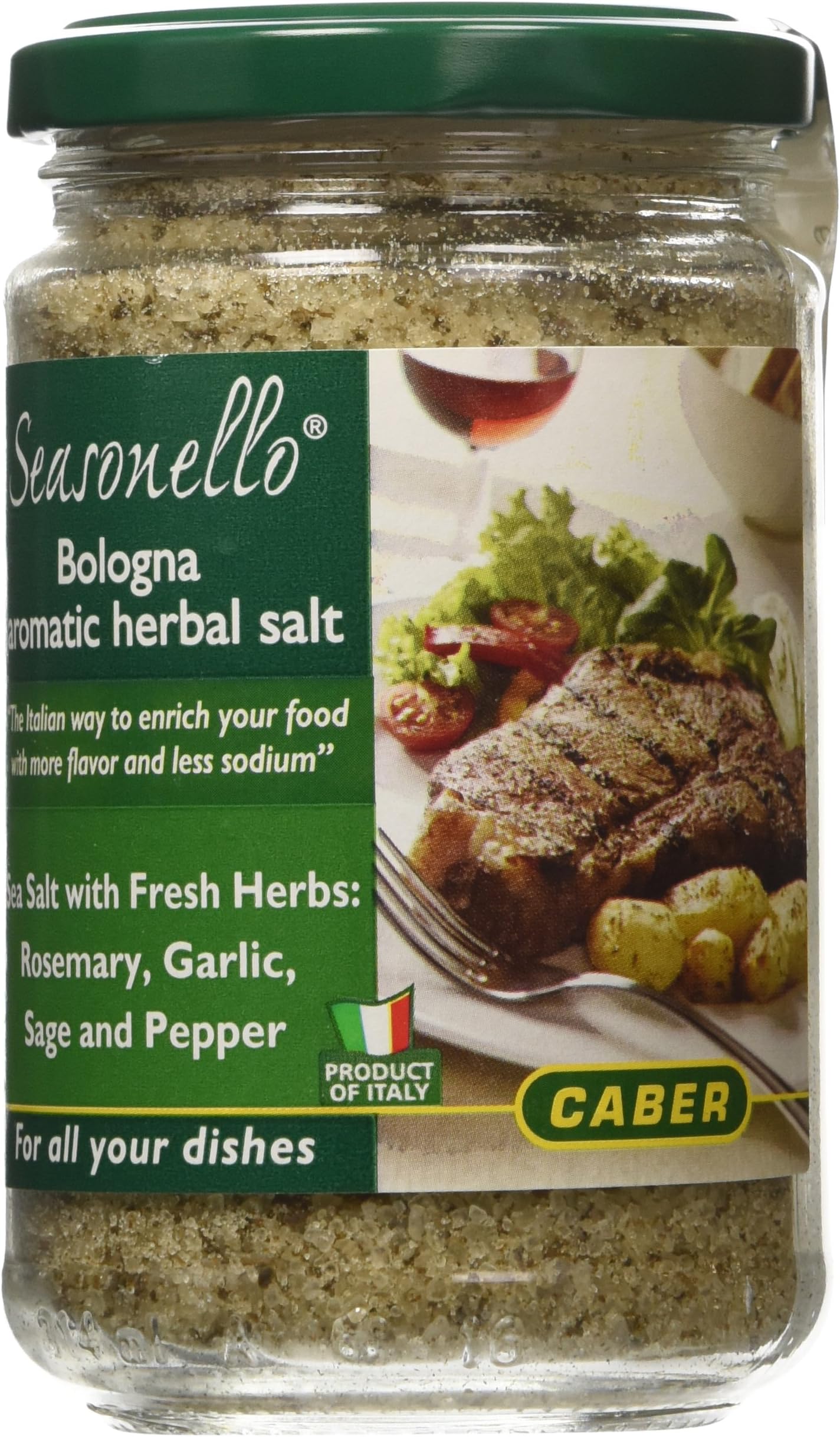 Seasonello2-Pack Aromatic Herbal Sea Salt