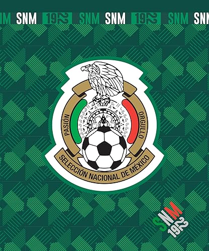 MISELECCIONMX Manta de franela Borrego con logotipo del equipo nacional de México, forro de sherpa verde, 50 x 60 pulgadas