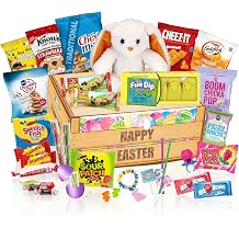 Easter Gift Box for Kids - Prefilled Easter Baskets for Teens and Adults