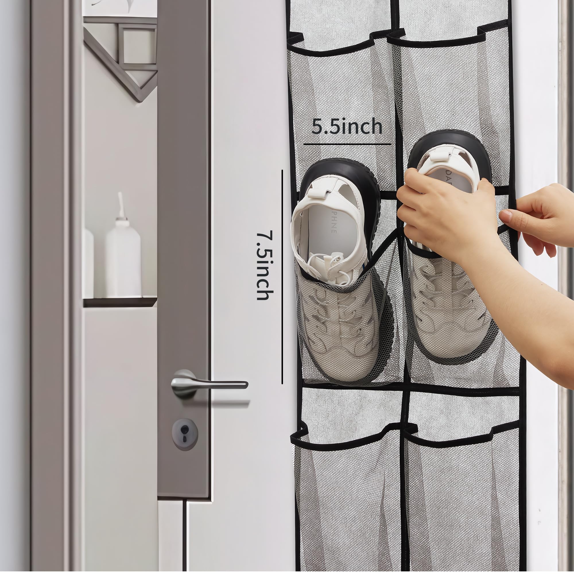 Door Shoes Organizer Walmart Over Door Shoe Racks Walmart Over-The