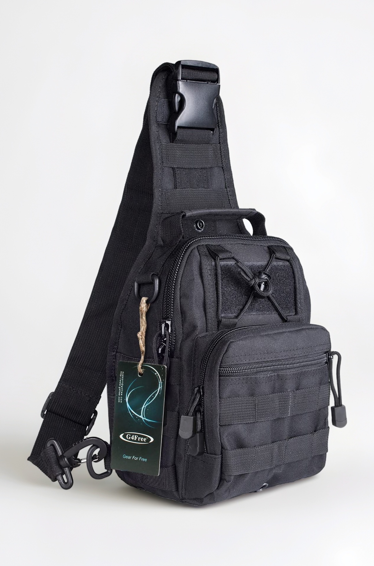 G4Free Outdoor Tactical Bag Backpack, Military Sport Bag Pack Sling Shoulder Backpack