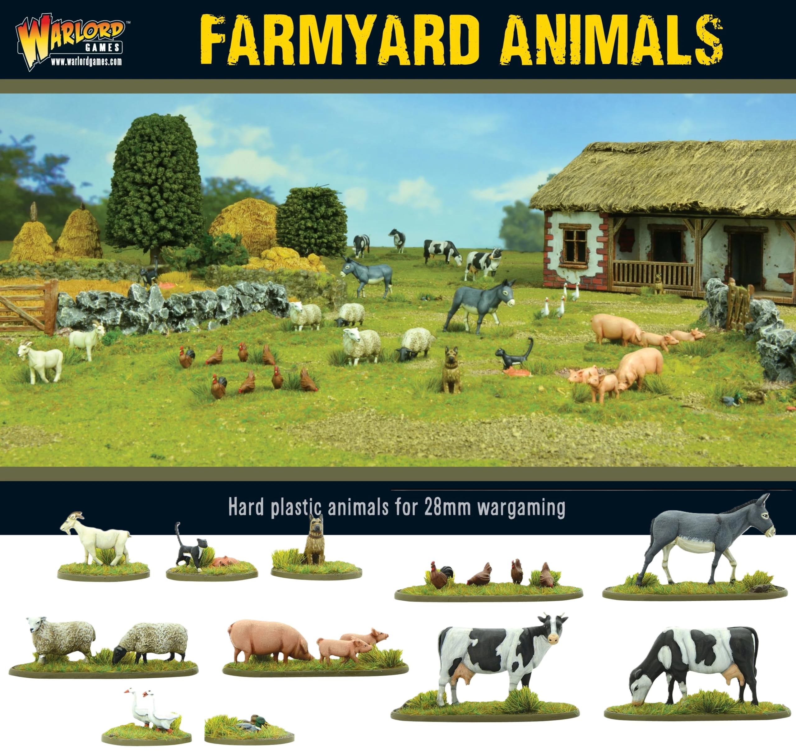 Warlord Games Farmyard Amimals