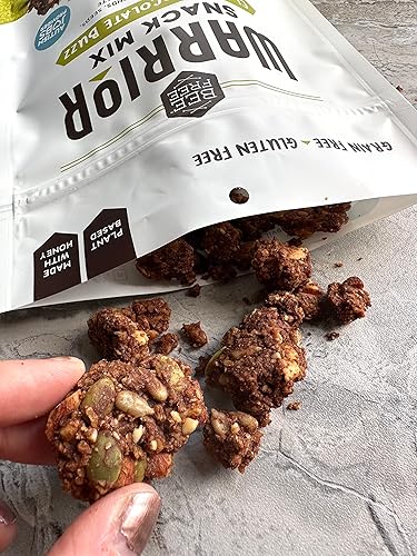 Miniatura 8 de BeeFree Warrior Mix Granola sin gluten  Bocadillos de granola suaves y gruesos granola paleo baja en carbohidratos sin granos sin conservantes sin