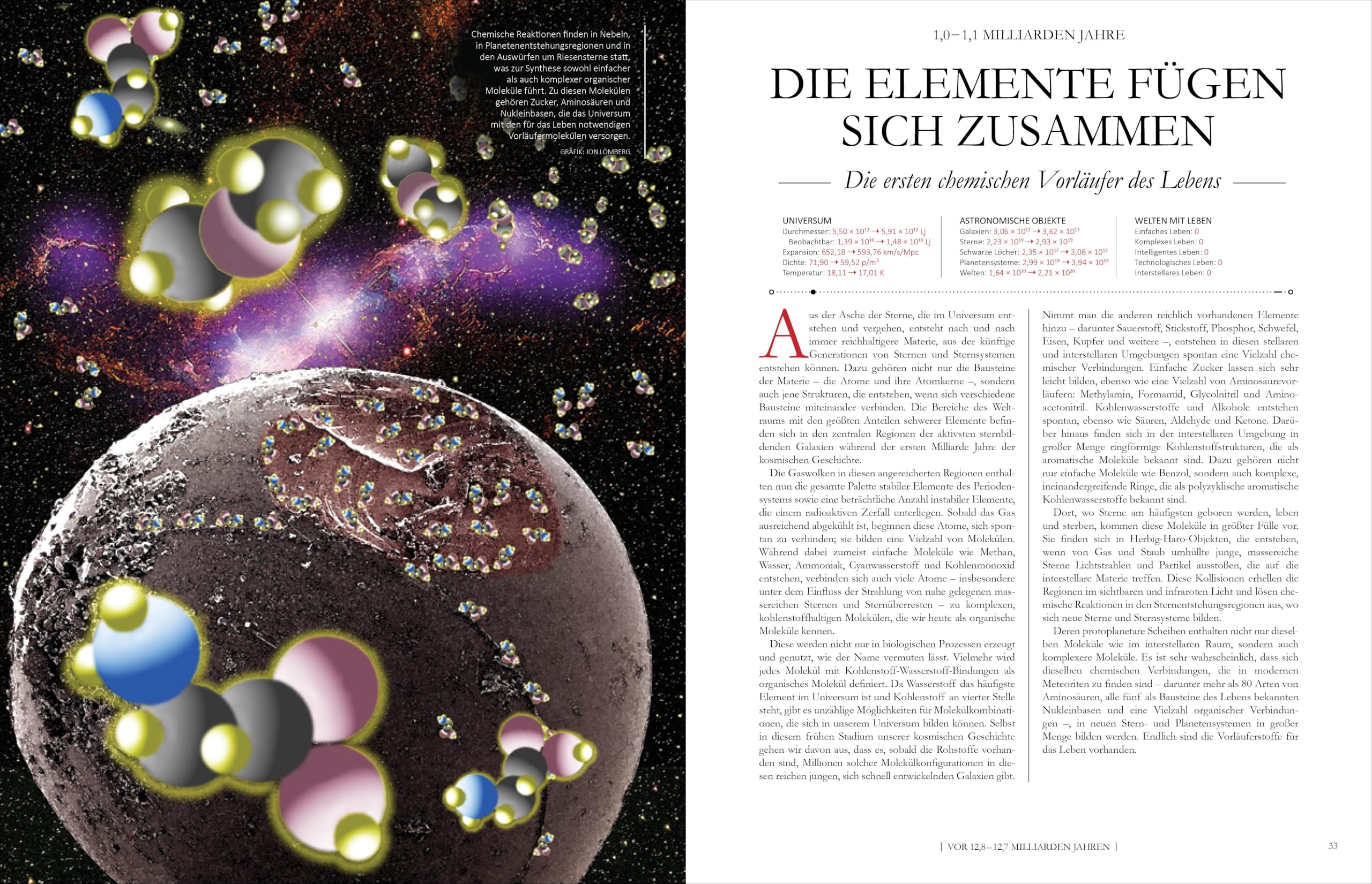 Die Chronik unseres Universums: Eine illustrierte Zeitgeschichte durch 13,8 Milliarden Jahre
