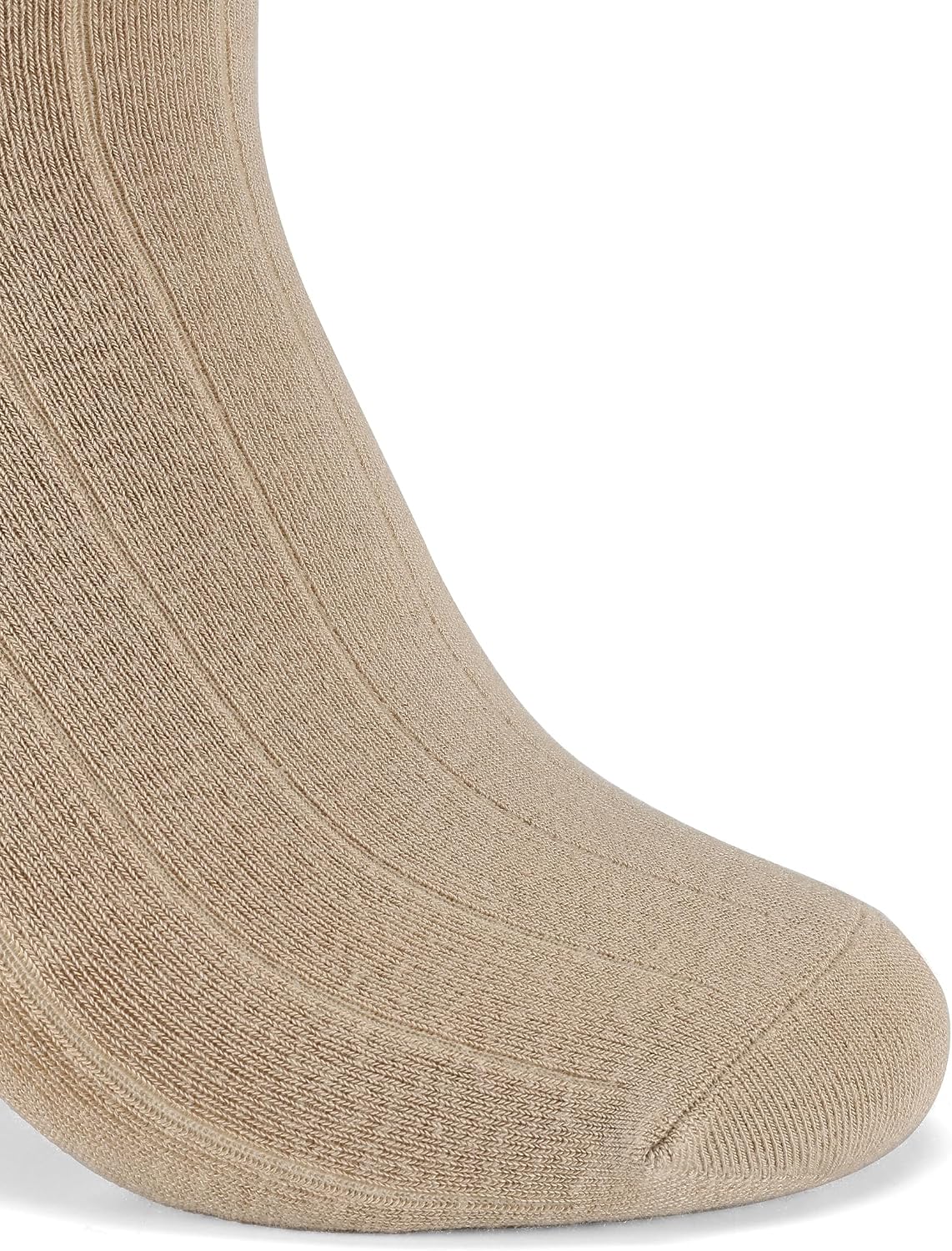 Forony Mens Dress Socks Bamboo Rayon Size 8-13 Anti Odor Quick Dry Ribbed 1 Pack Classic Color