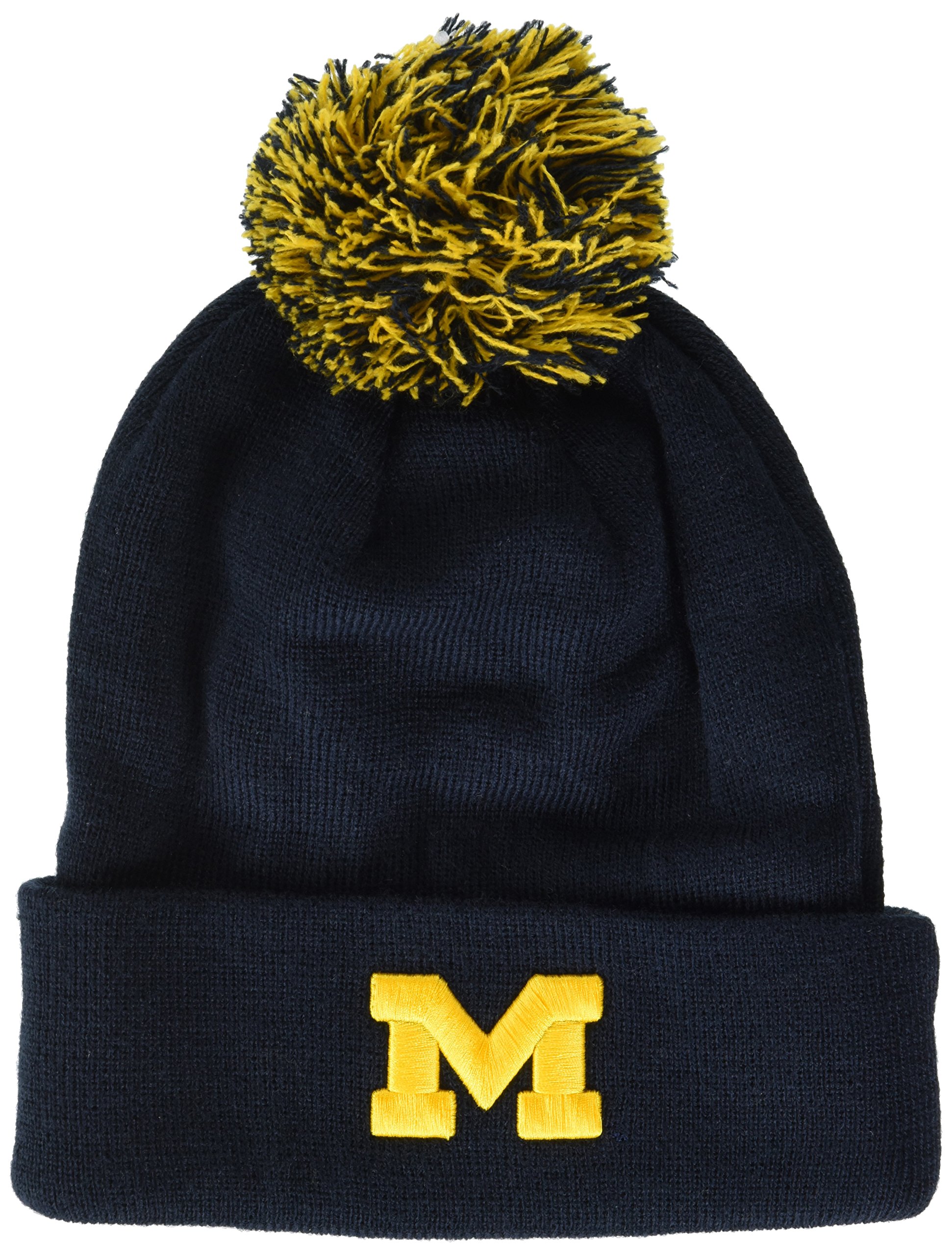 ZHATS Zephyr Men's Pom Knit Beanie, Team Color, Adjustable