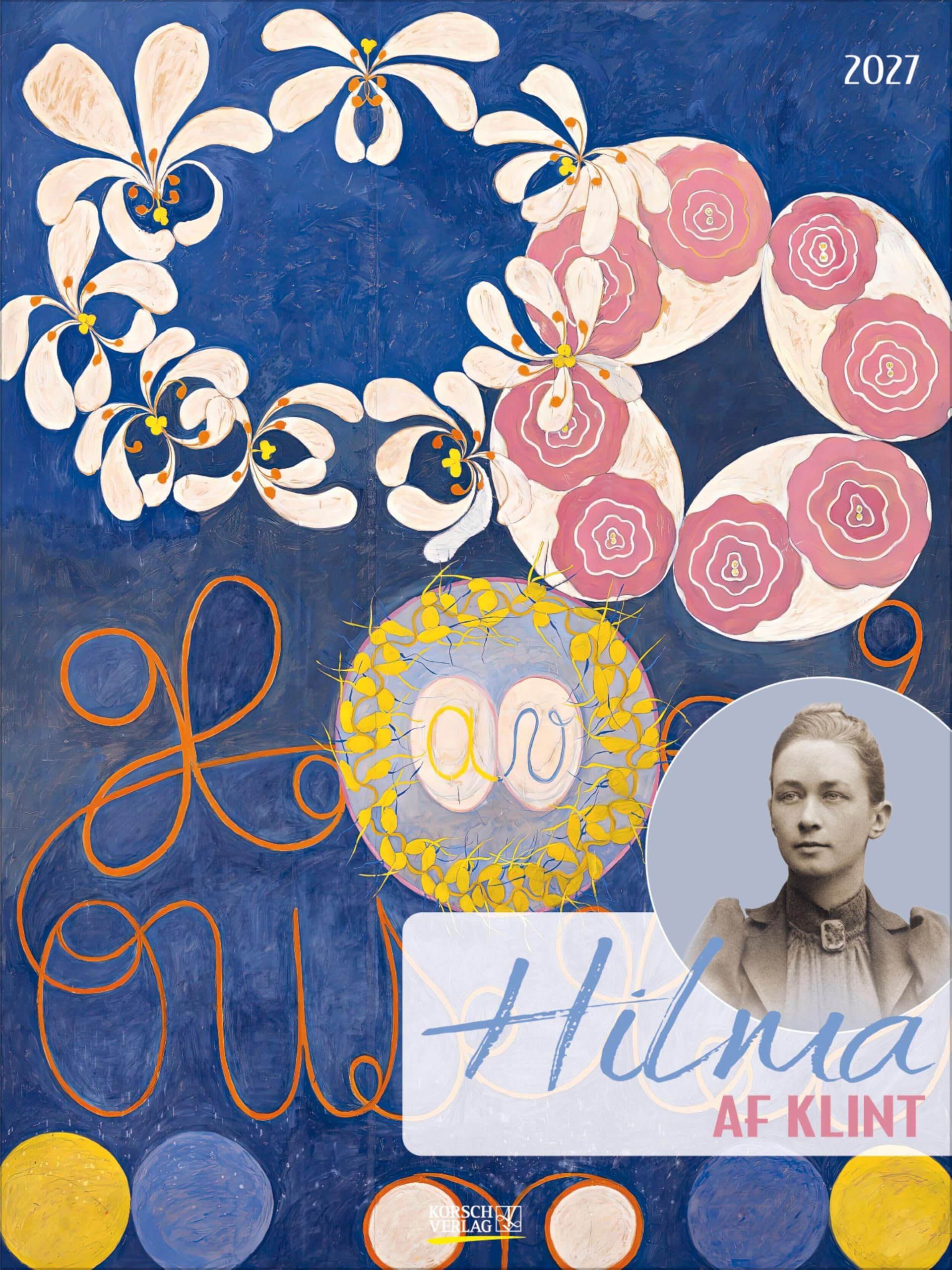 Hilma af Klint 2027: Großer Kunstkalender. Edler Wandkalender mit den besten Werken des Künstlerin. Kunst Gallery Format: 48 x 64 cm.