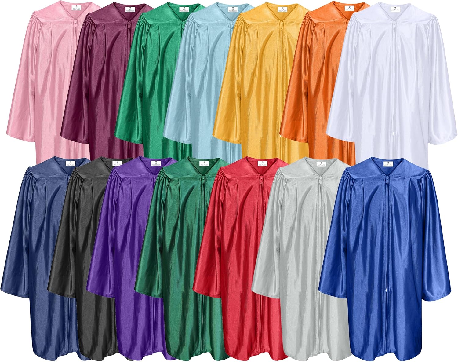 GradPlaza Shiny Kid Choir Robe Kindergarten Preschool Graduation Gown