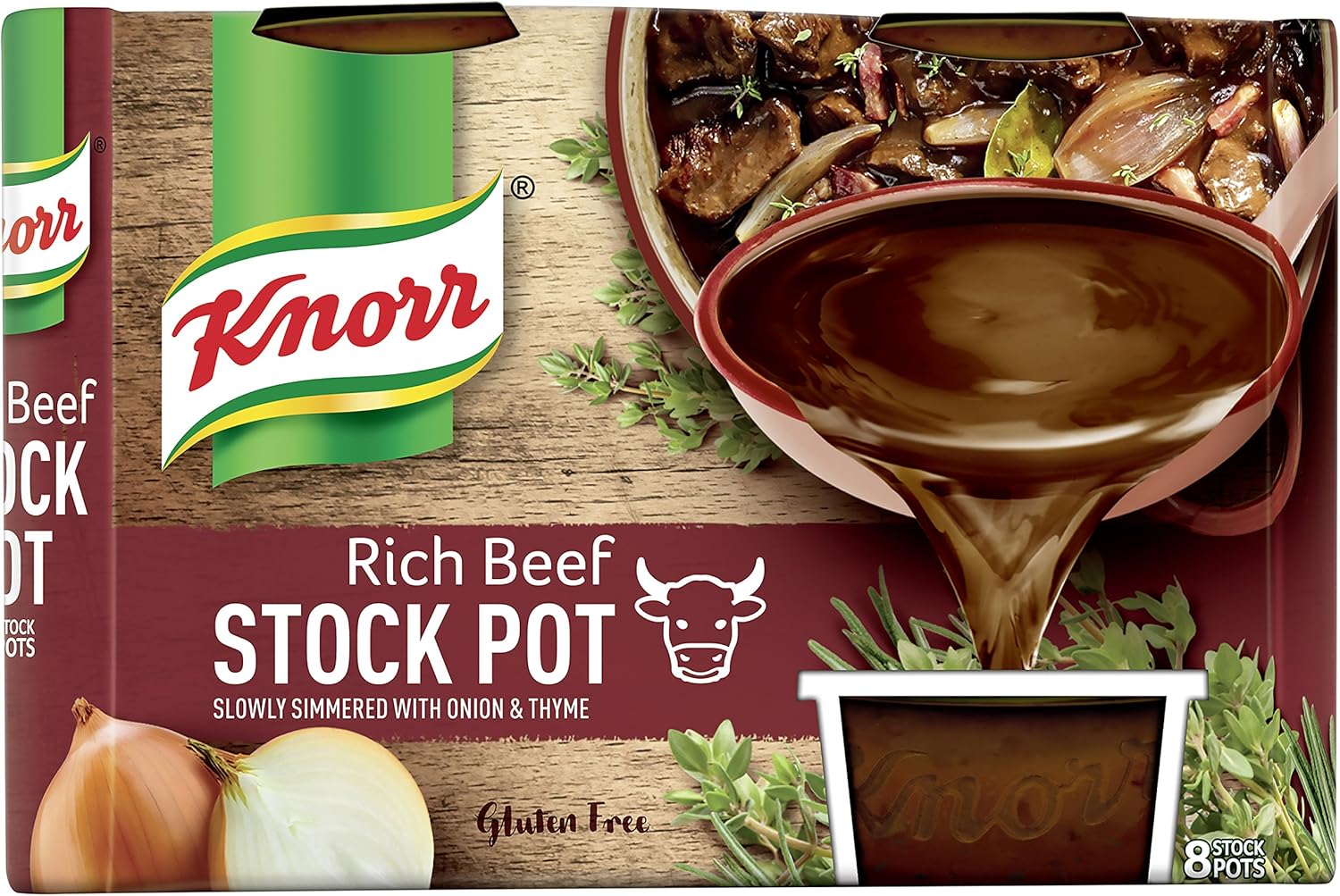 Amazon Knorr Stock Pot Beef (8x28g) クノール株式ポット牛肉（ 8X28G ） クノール 料理の素 通販