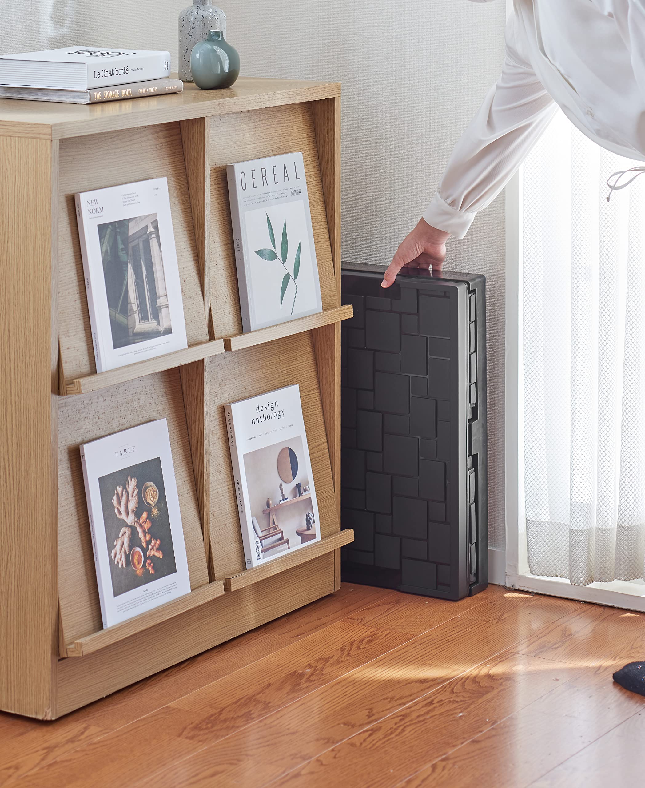 トランクケース　パール Amazon｜パール金属 収納 ボックス ケース 55L 折りたたみ タイル調