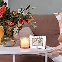 Vista 2 de Marco de fotos Pop Pop Gifts de 4 x 6 pulgadas, marco de fotos de madera PopPopPop, regalos de cumpleaños para el abuelo de parte de los nietos