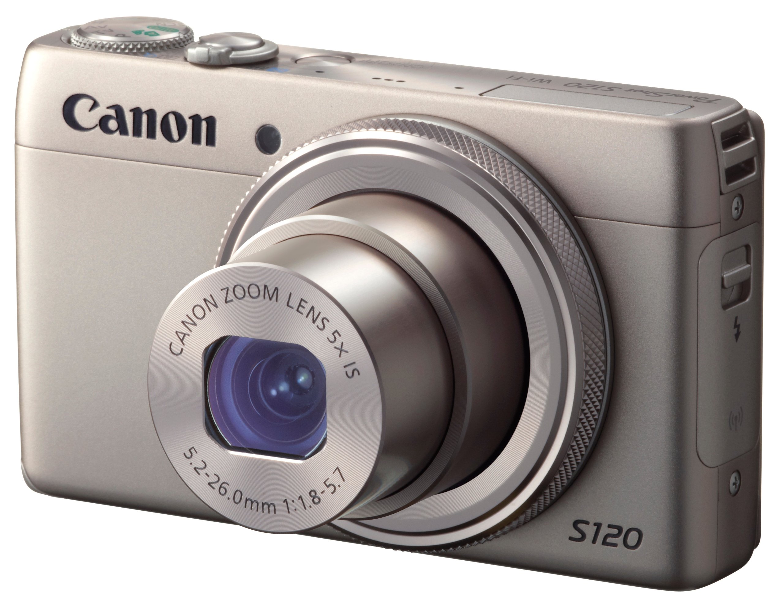 Amazon | Canon デジタルカメラ PowerShot S120(シルバー) F値1.8 広角 